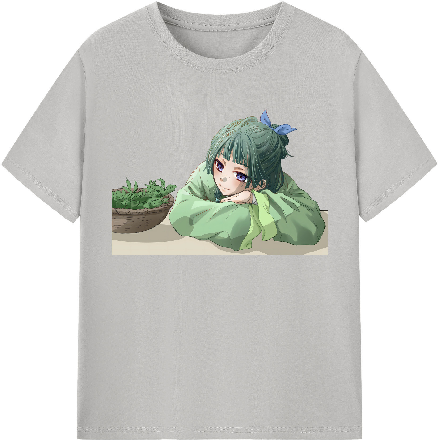 （画像用） 薬屋のひとりごと The Apothecary Diaries 綿100％半袖Tシャツ（フロントプリント）