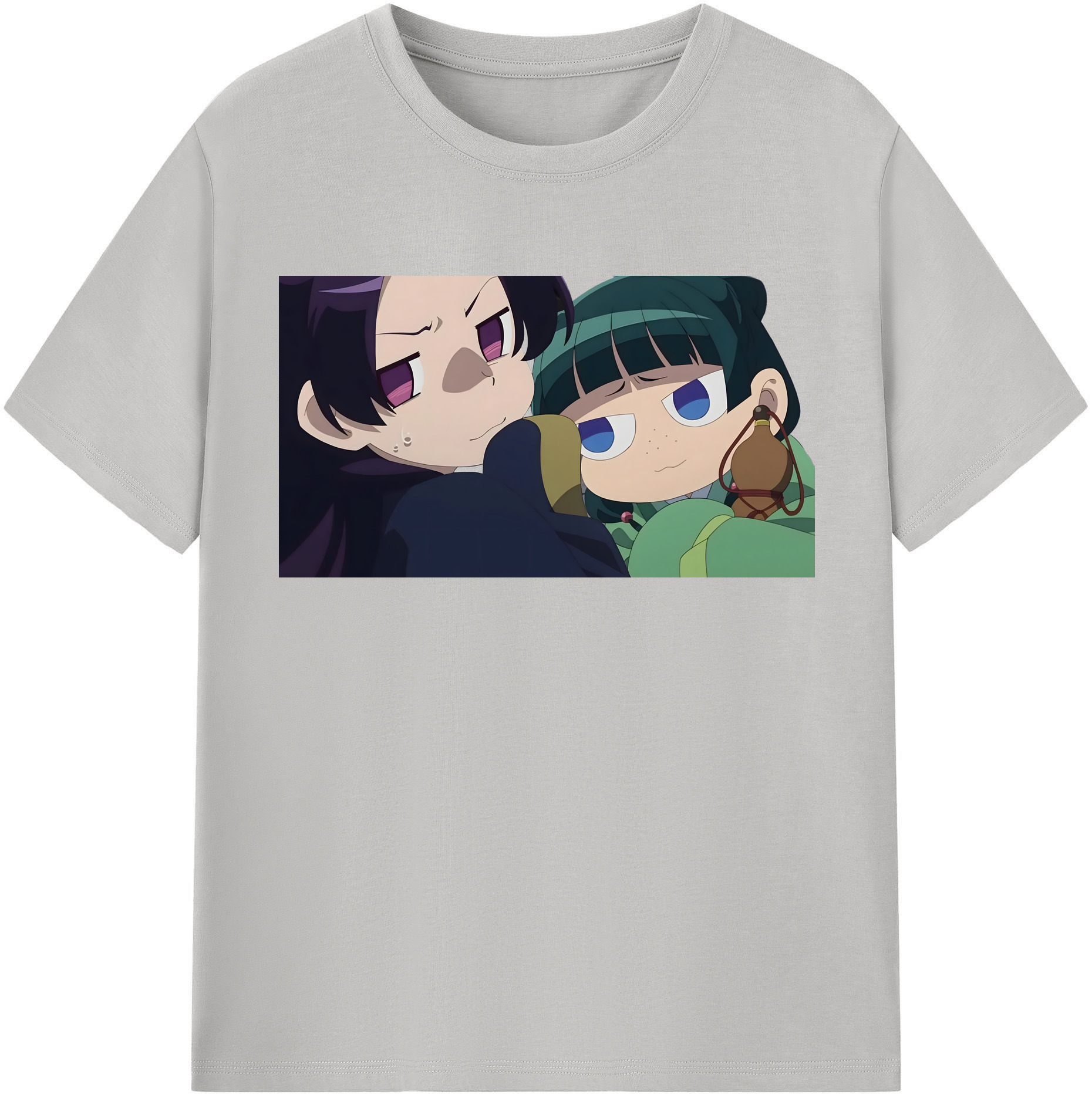 （画像用） 薬屋のひとりごと The Apothecary Diaries 綿100％半袖Tシャツ（フロントプリント）
