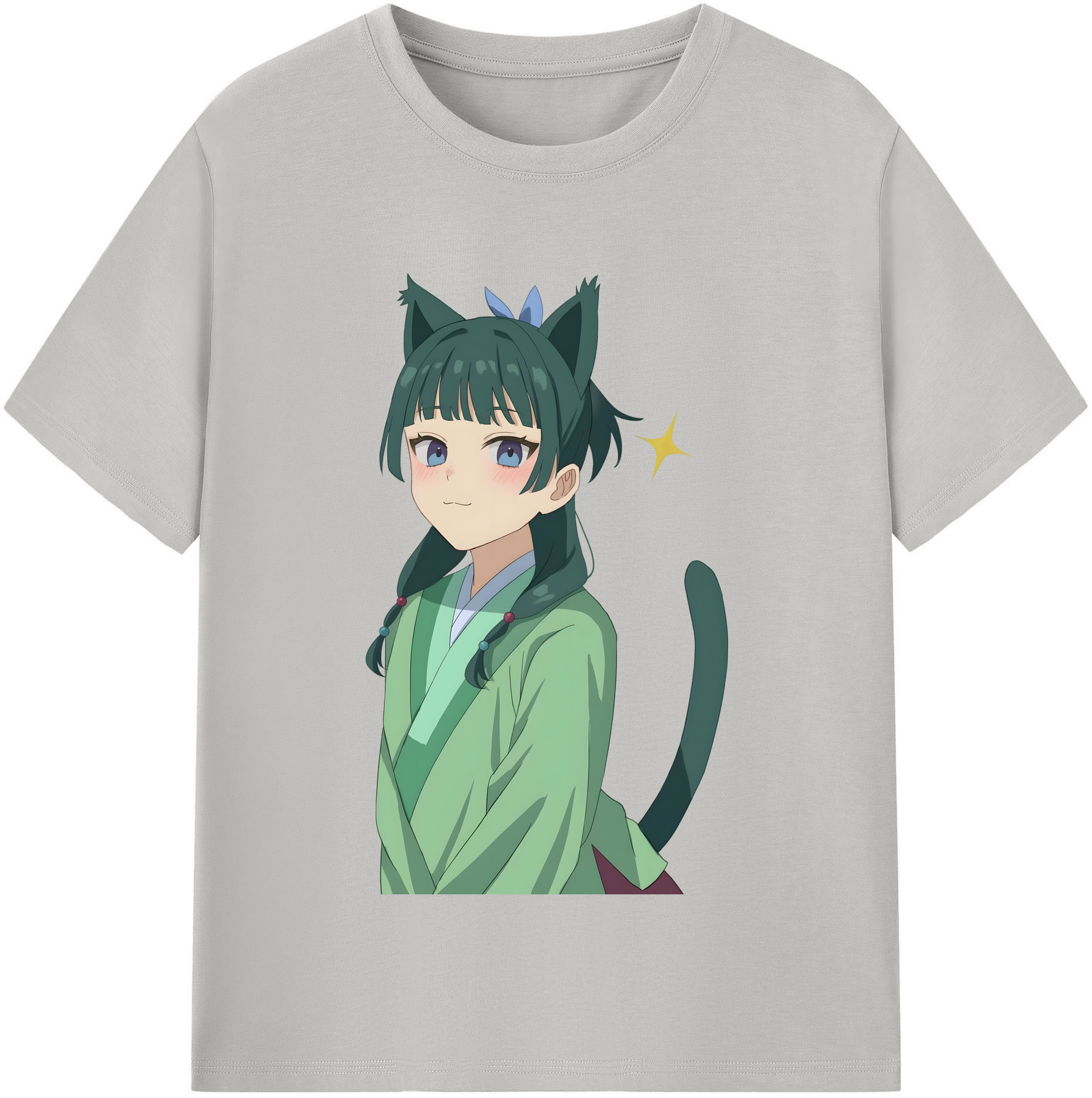 （画像用） 薬屋のひとりごと The Apothecary Diaries 綿100％半袖Tシャツ（フロントプリント）