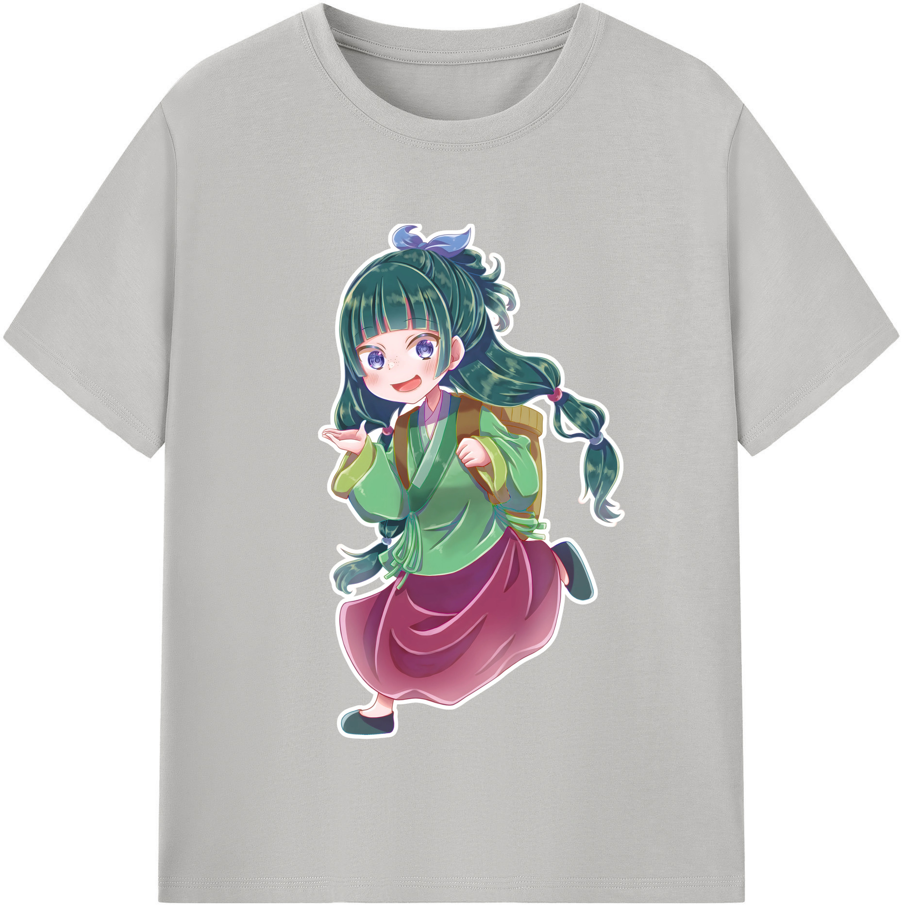 （画像用） 薬屋のひとりごと The Apothecary Diaries 綿100％半袖Tシャツ（フロントプリント）