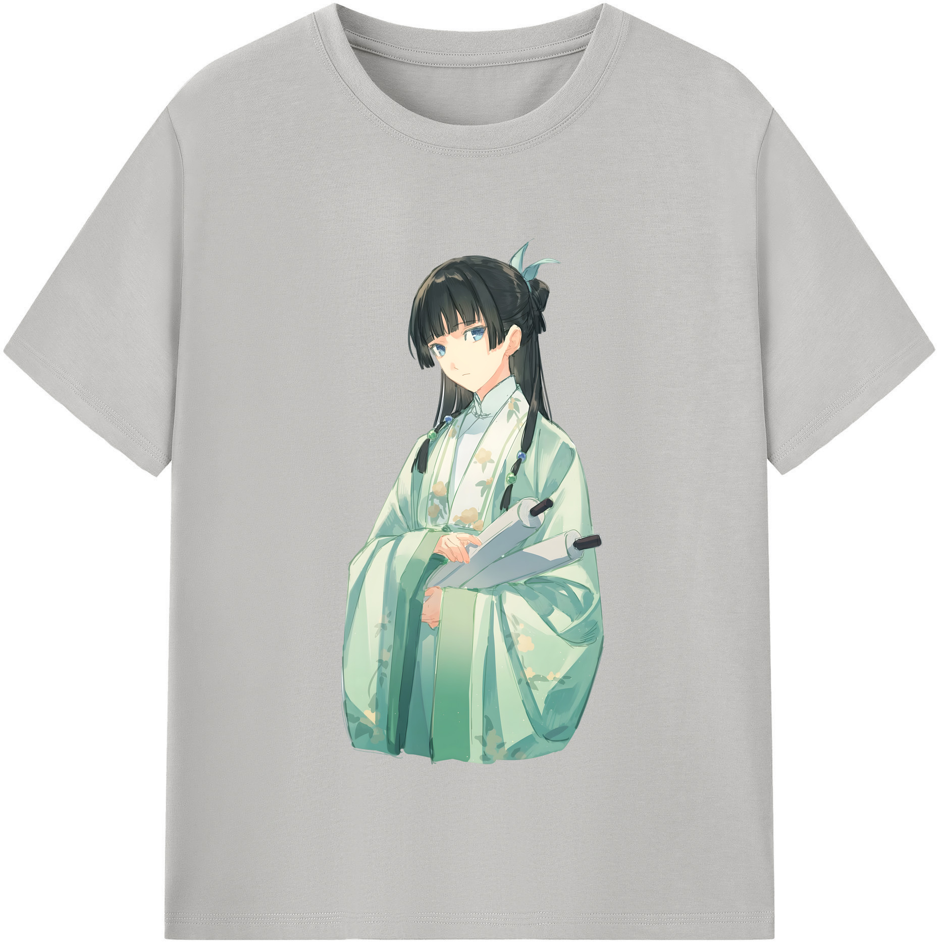 （画像用） 薬屋のひとりごと The Apothecary Diaries 綿100％半袖Tシャツ（フロントプリント）
