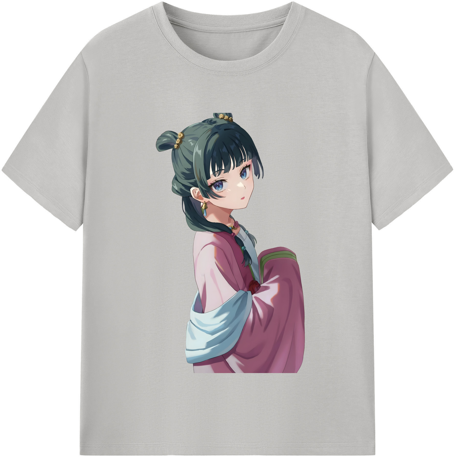 （画像用） 薬屋のひとりごと The Apothecary Diaries 綿100％半袖Tシャツ（フロントプリント）