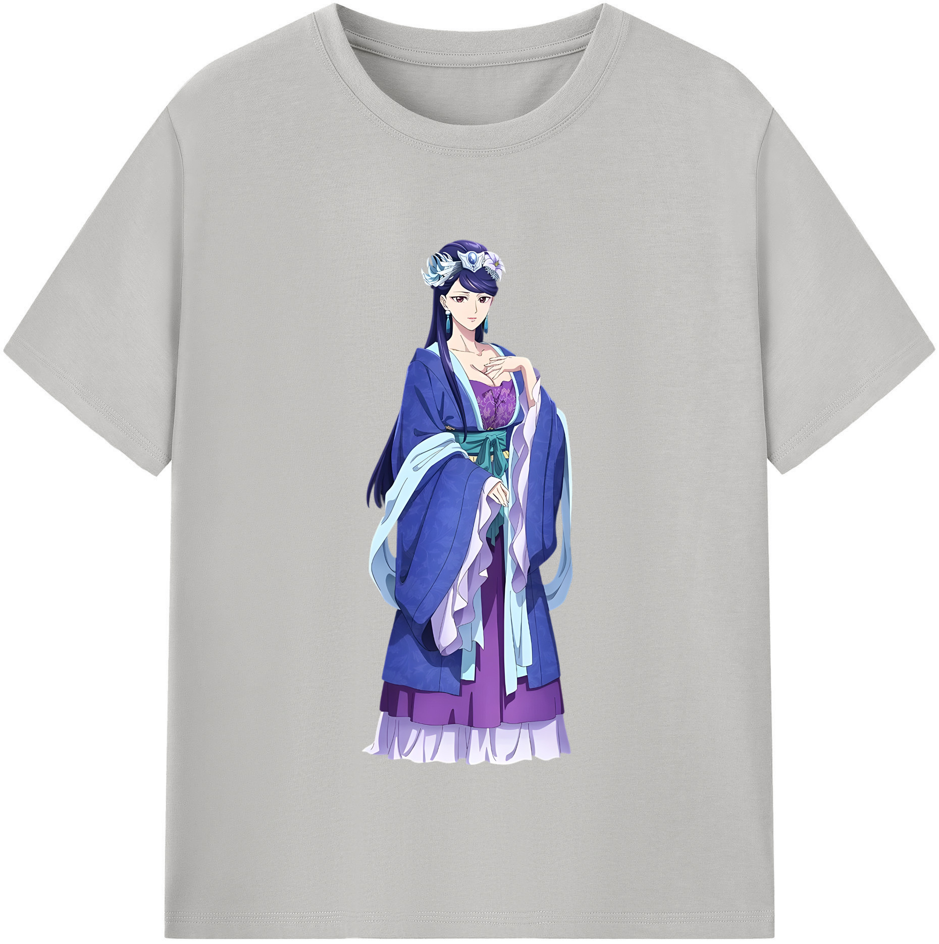 （画像用） 薬屋のひとりごと The Apothecary Diaries 綿100％半袖Tシャツ（フロントプリント）