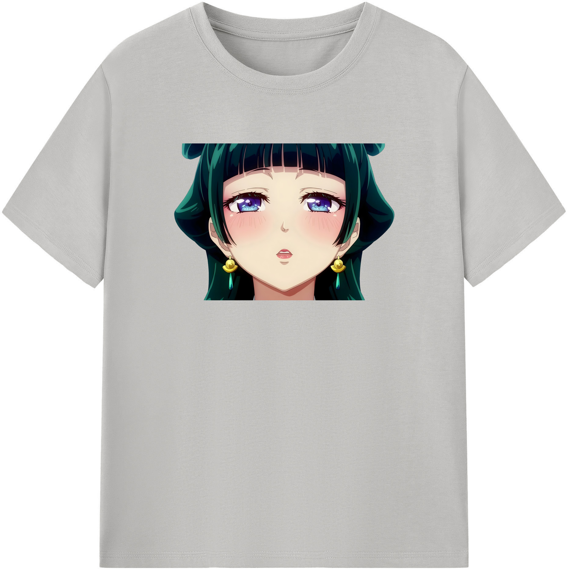 （画像用） 薬屋のひとりごと The Apothecary Diaries 綿100％半袖Tシャツ（フロントプリント）