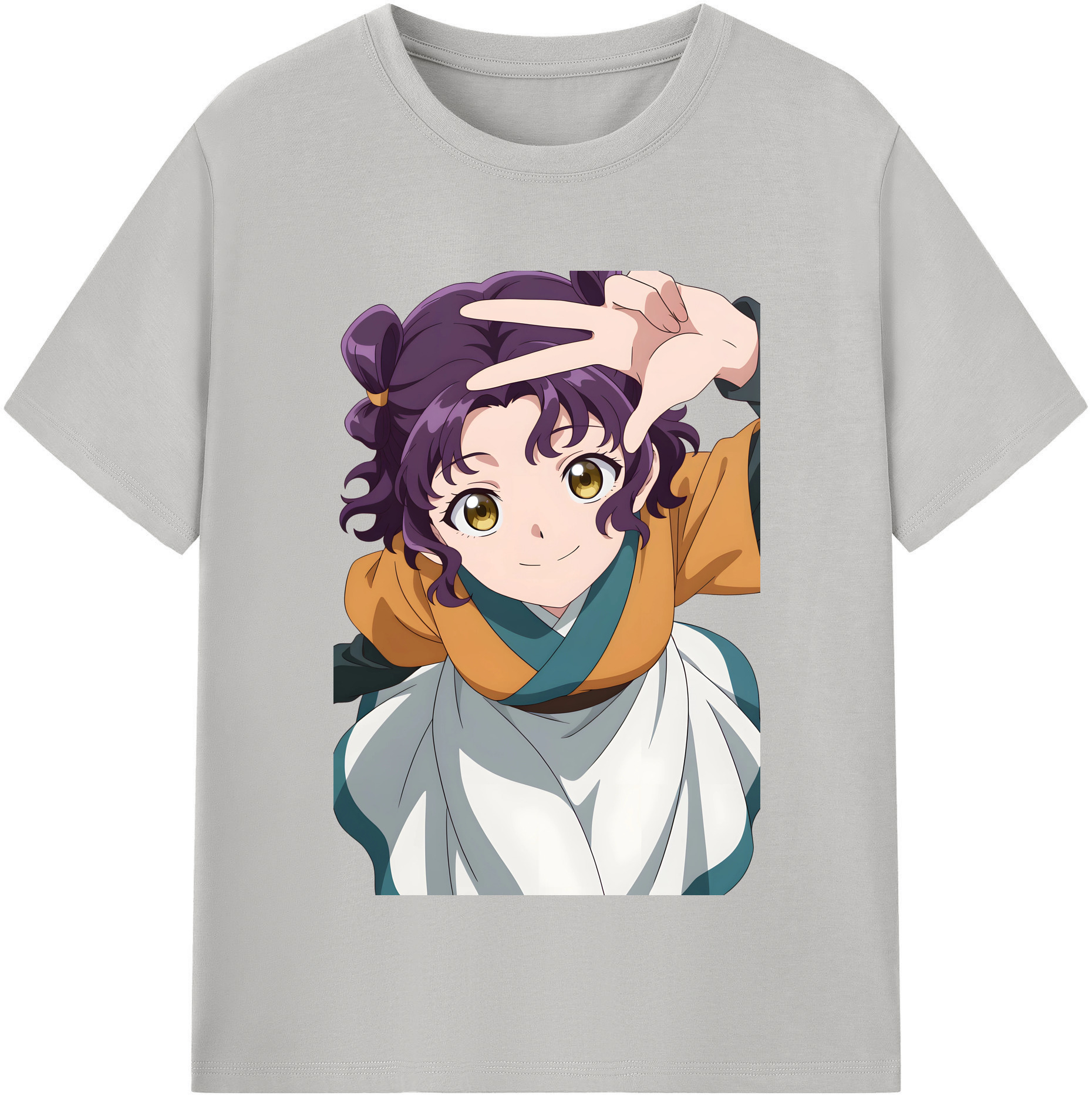 （画像用） 薬屋のひとりごと The Apothecary Diaries 綿100％半袖Tシャツ（フロントプリント）