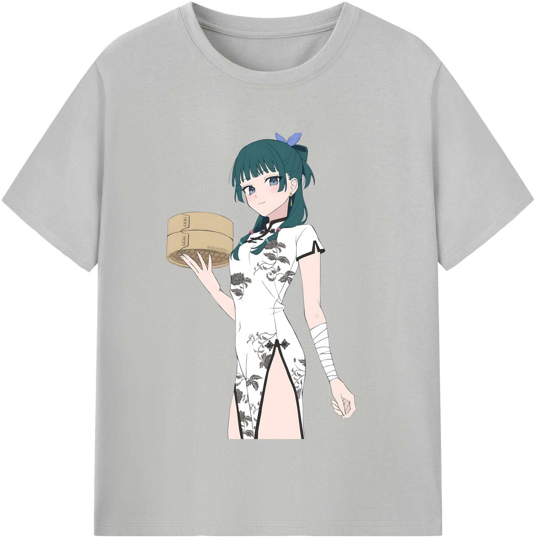 （画像用） 薬屋のひとりごと The Apothecary Diaries 綿100％半袖Tシャツ（フロントプリント）
