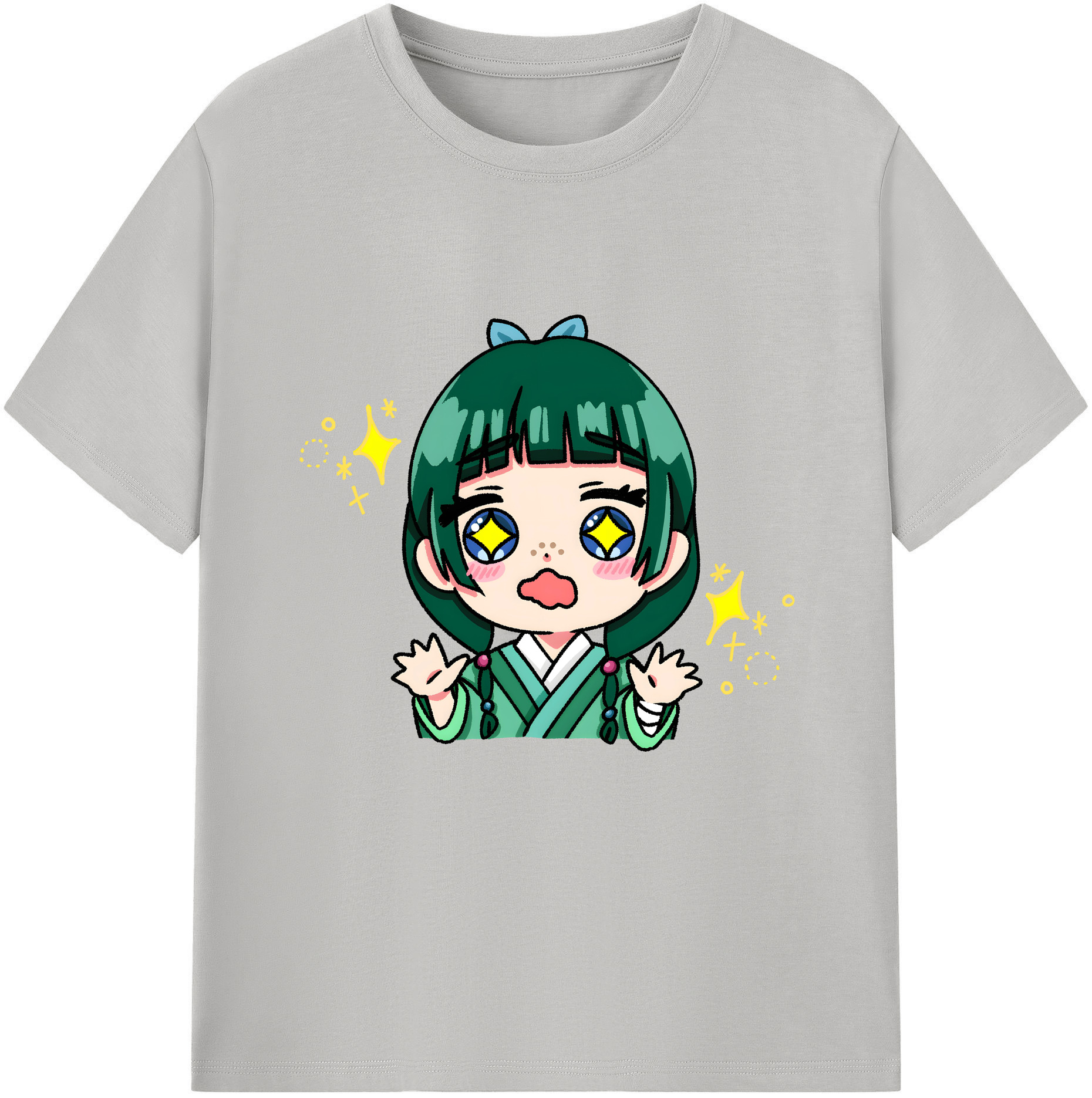 （画像用） 薬屋のひとりごと The Apothecary Diaries 綿100％半袖Tシャツ（フロントプリント）