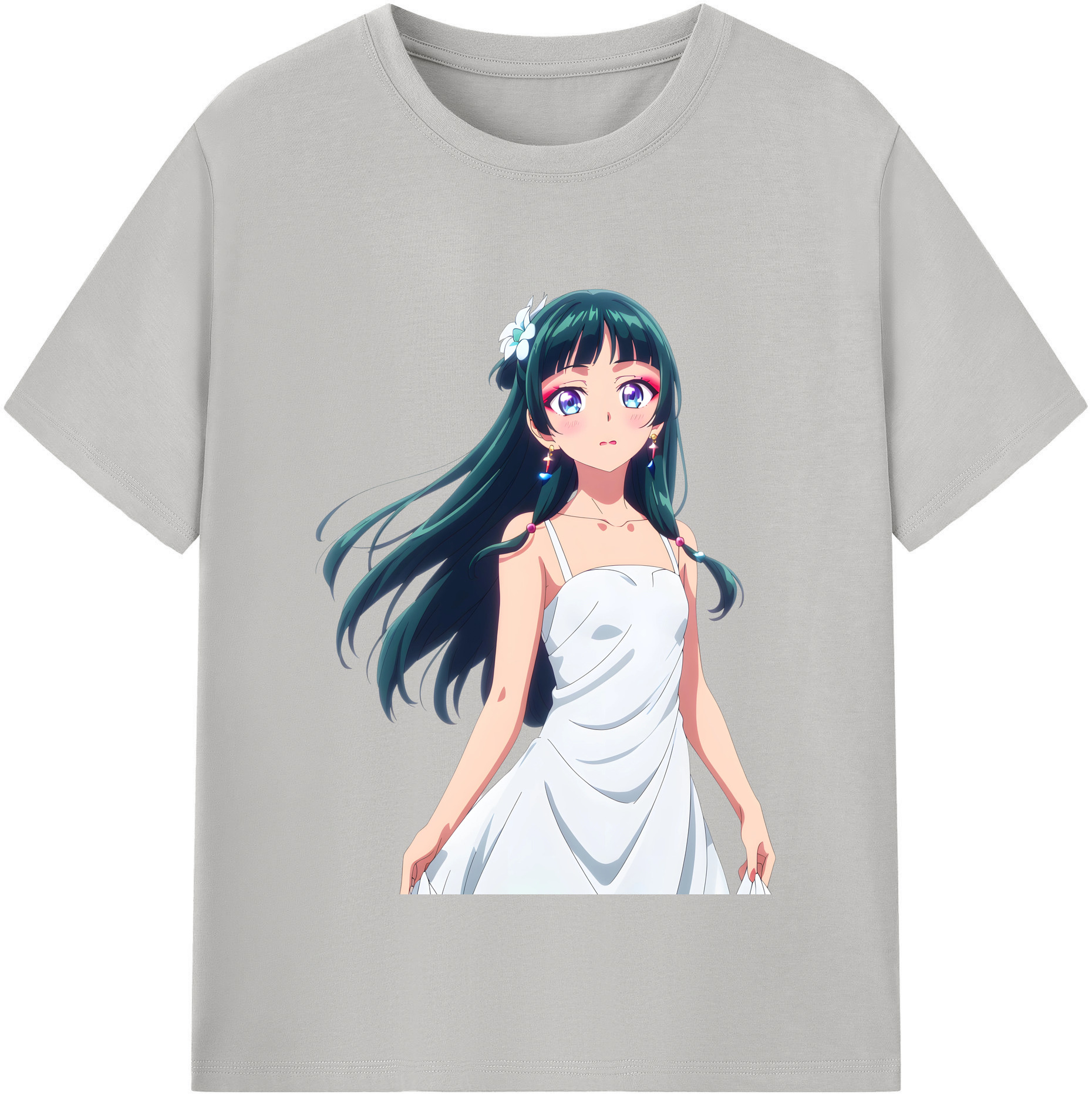 （画像用） 薬屋のひとりごと The Apothecary Diaries 綿100％半袖Tシャツ（フロントプリント）