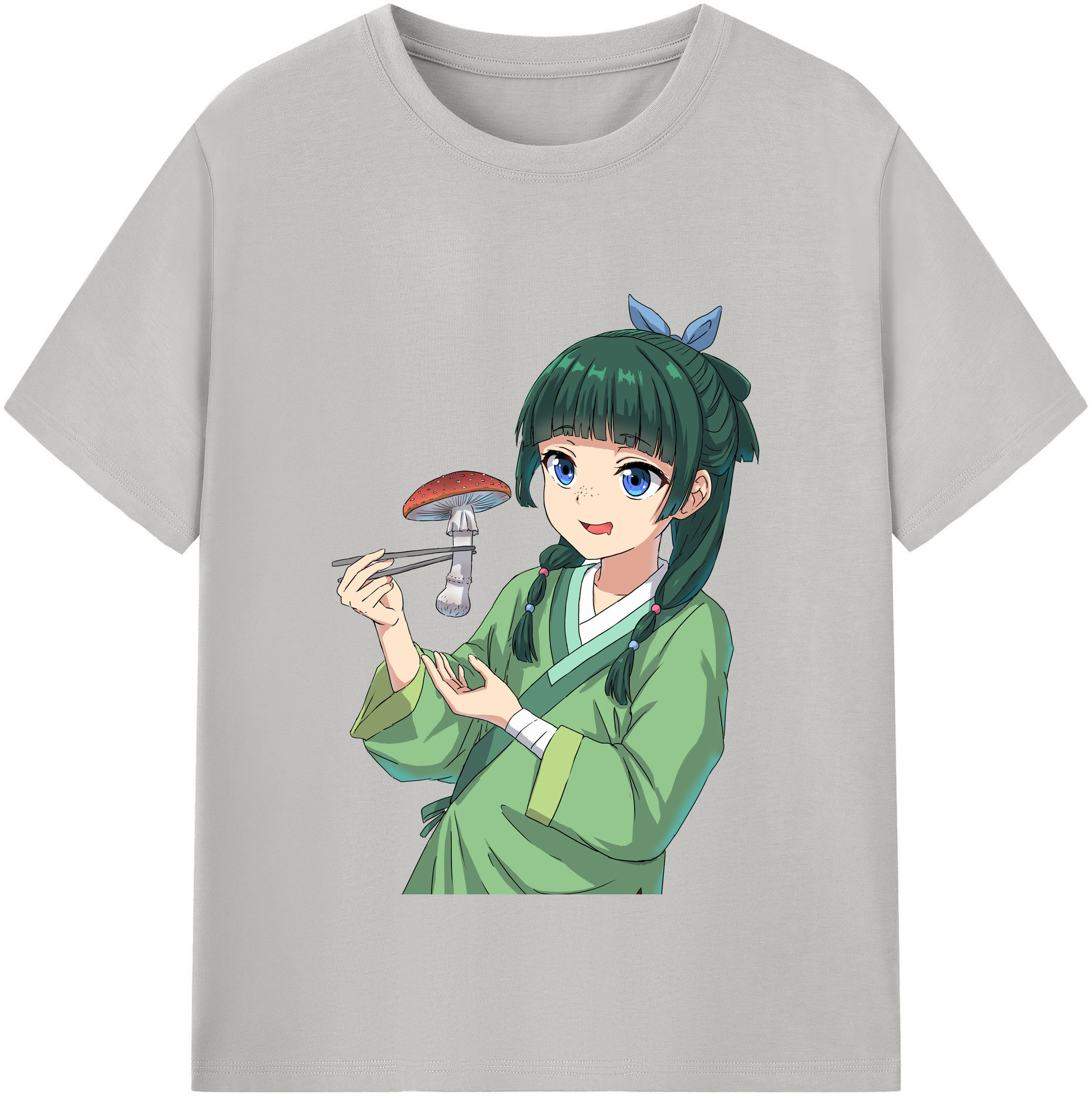 （画像用） 薬屋のひとりごと The Apothecary Diaries 綿100％半袖Tシャツ（フロントプリント）