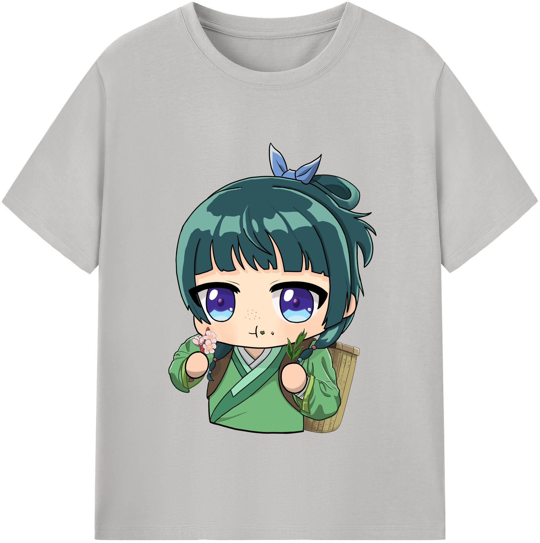 （画像用） 薬屋のひとりごと The Apothecary Diaries 綿100％半袖Tシャツ（フロントプリント）