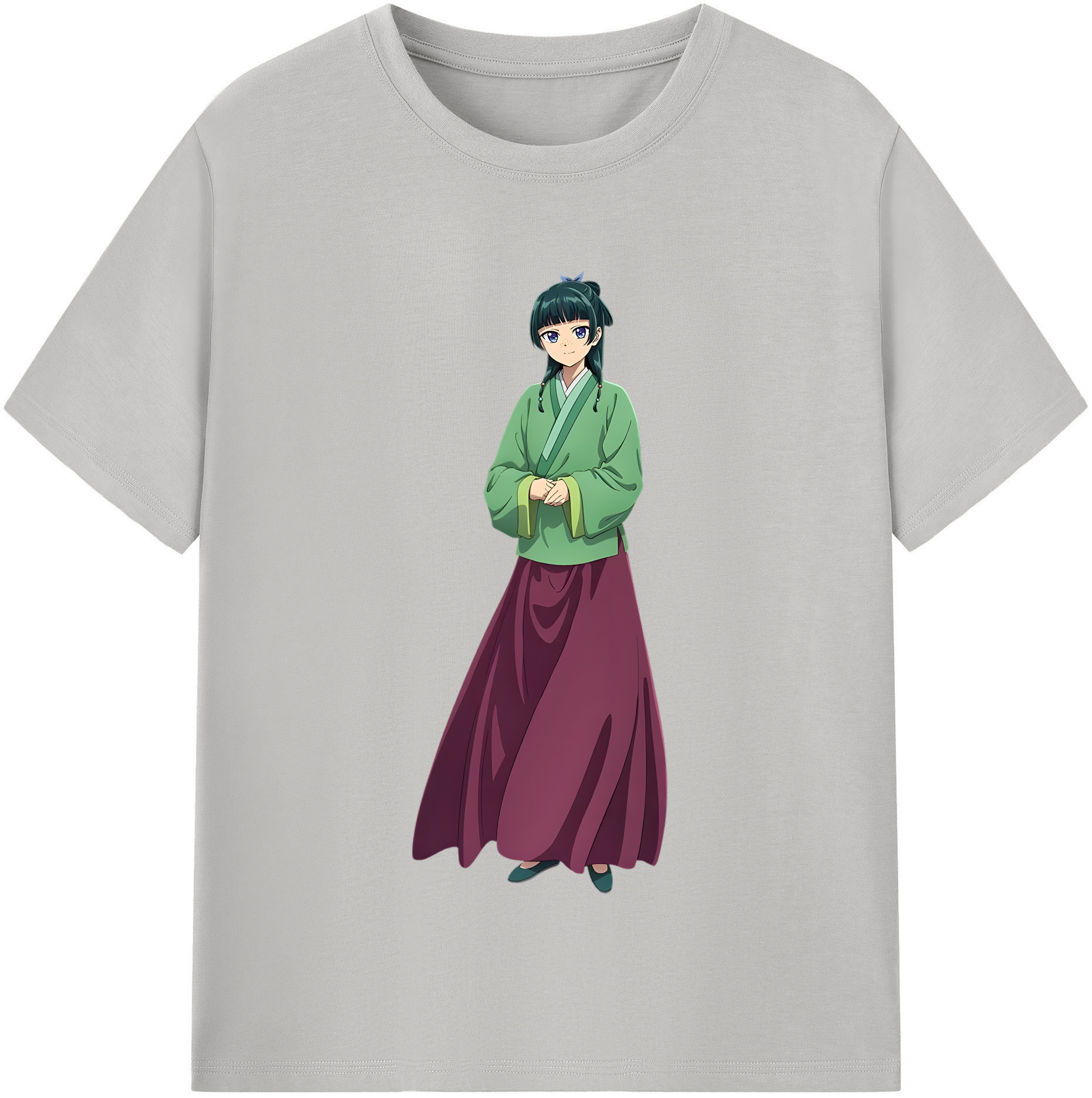 （画像用） 薬屋のひとりごと The Apothecary Diaries 綿100％半袖Tシャツ（フロントプリント）