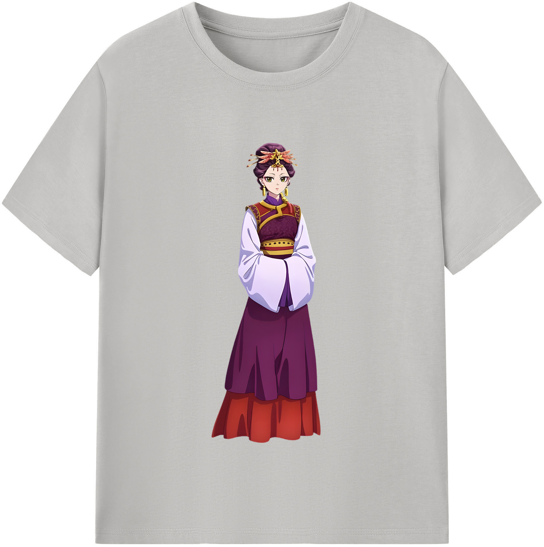 （画像用） 薬屋のひとりごと The Apothecary Diaries 綿100％半袖Tシャツ（フロントプリント）
