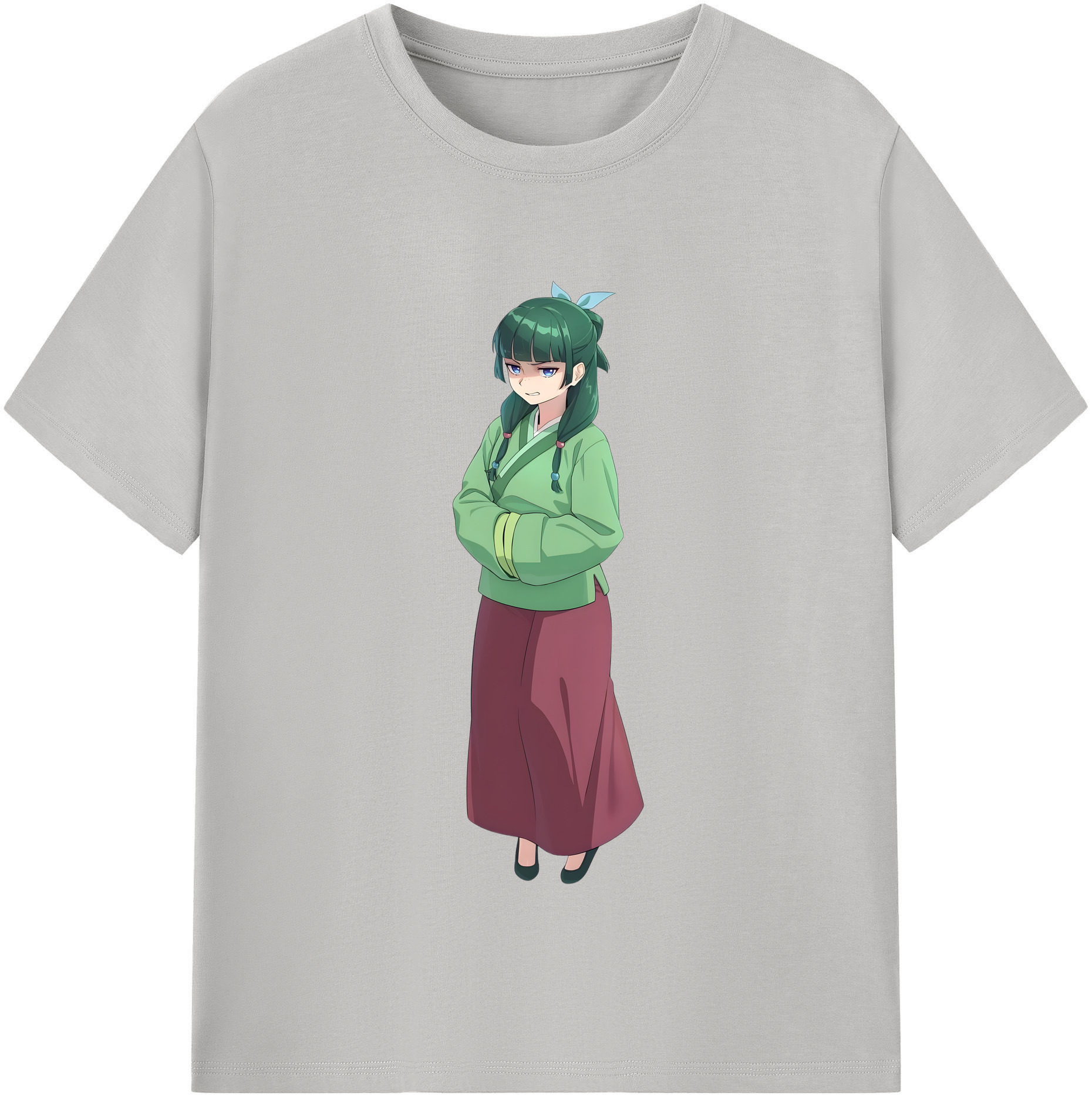 （画像用） 薬屋のひとりごと The Apothecary Diaries 綿100％半袖Tシャツ（フロントプリント）