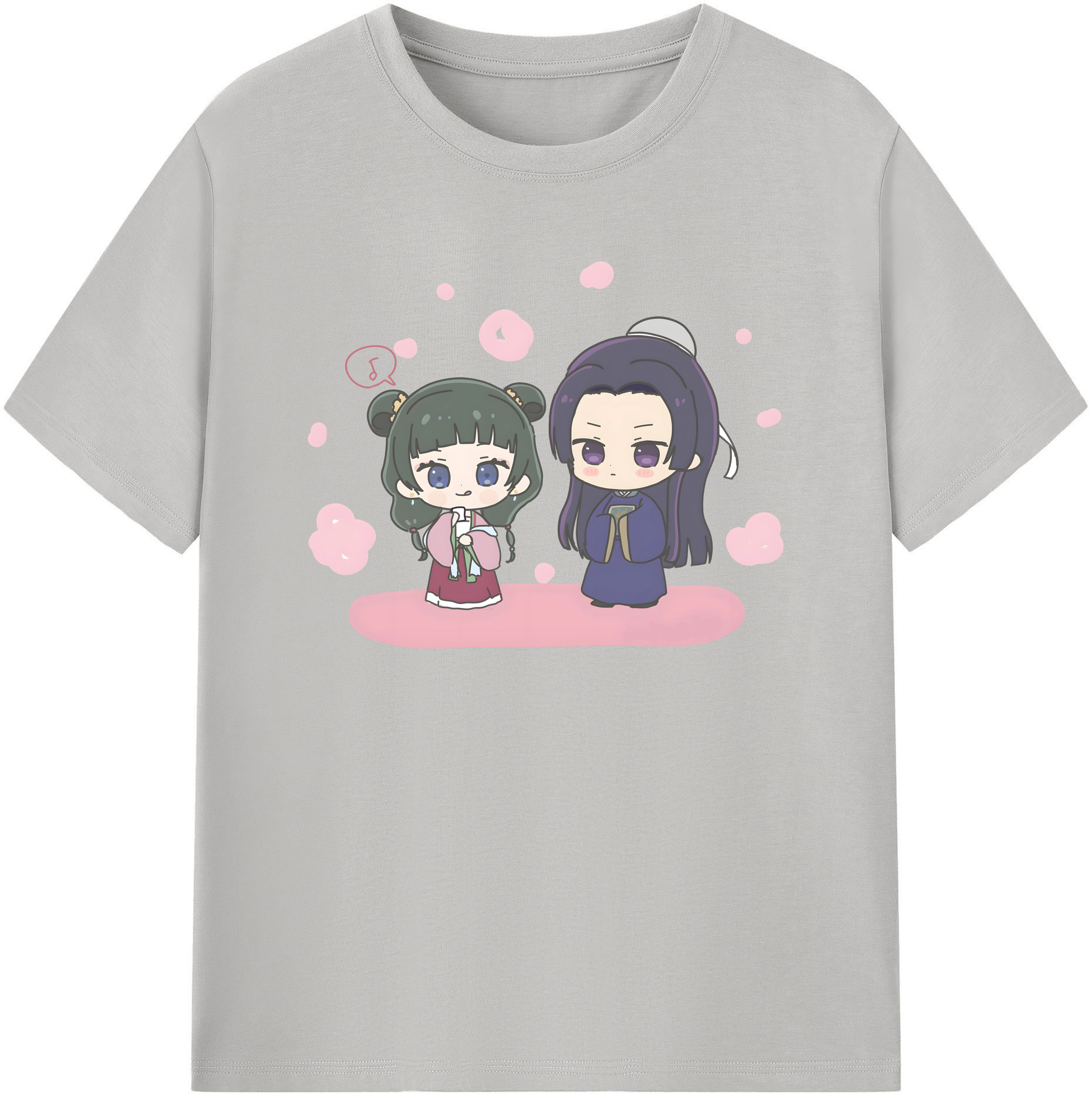 （画像用） 薬屋のひとりごと The Apothecary Diaries 綿100％半袖Tシャツ（フロントプリント）