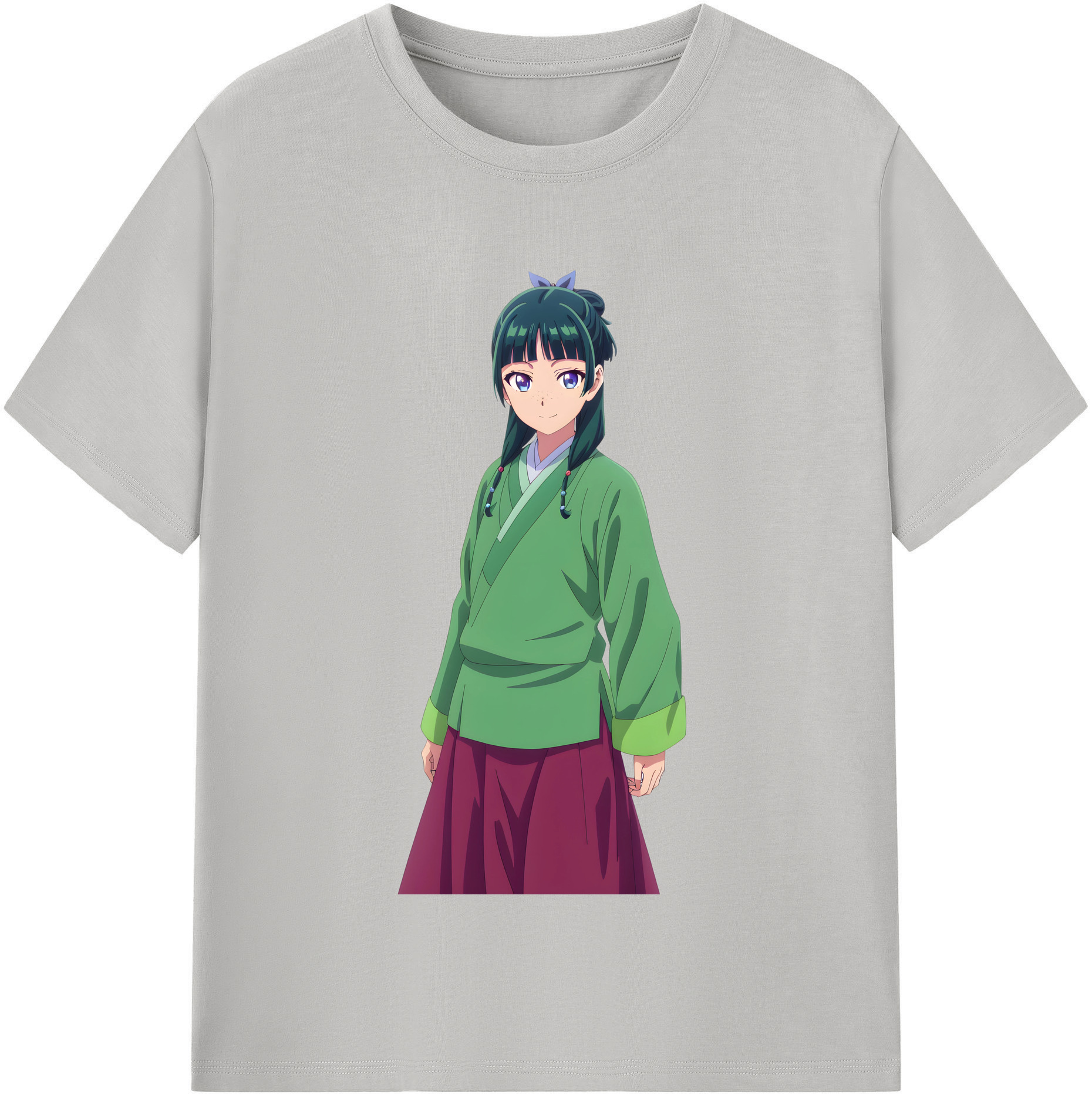 （画像用） 薬屋のひとりごと The Apothecary Diaries 綿100％半袖Tシャツ（フロントプリント）