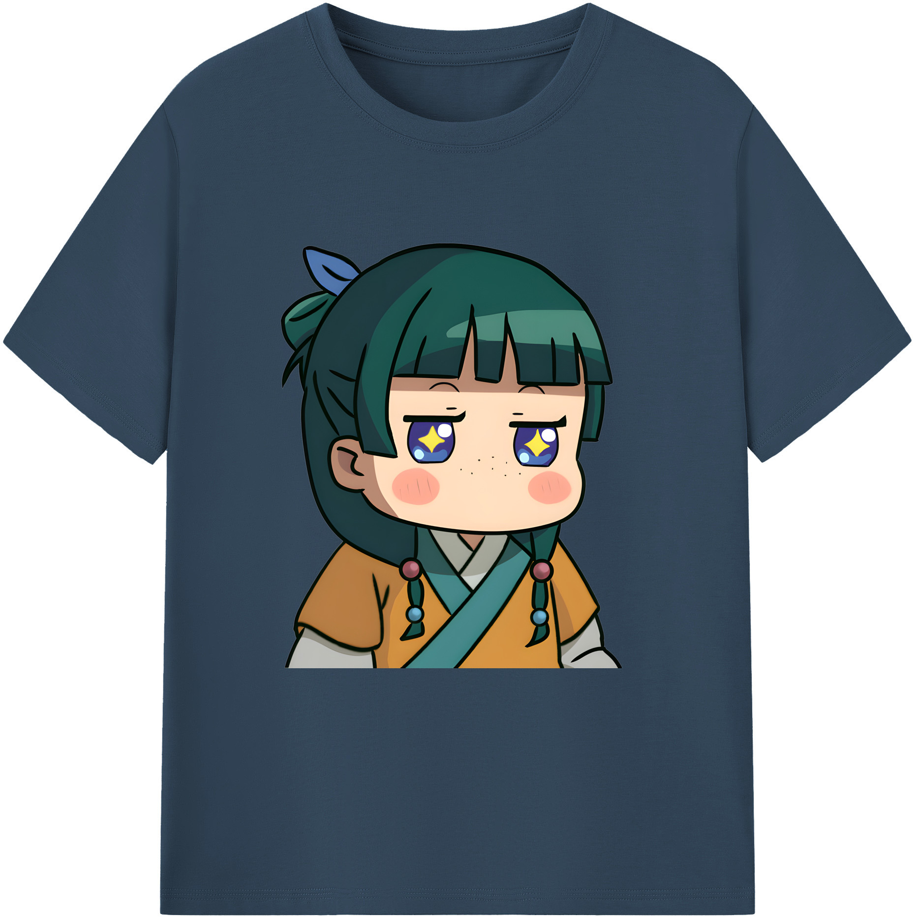 （画像用） 薬屋のひとりごと The Apothecary Diaries 綿100％半袖Tシャツ（フロントプリント）