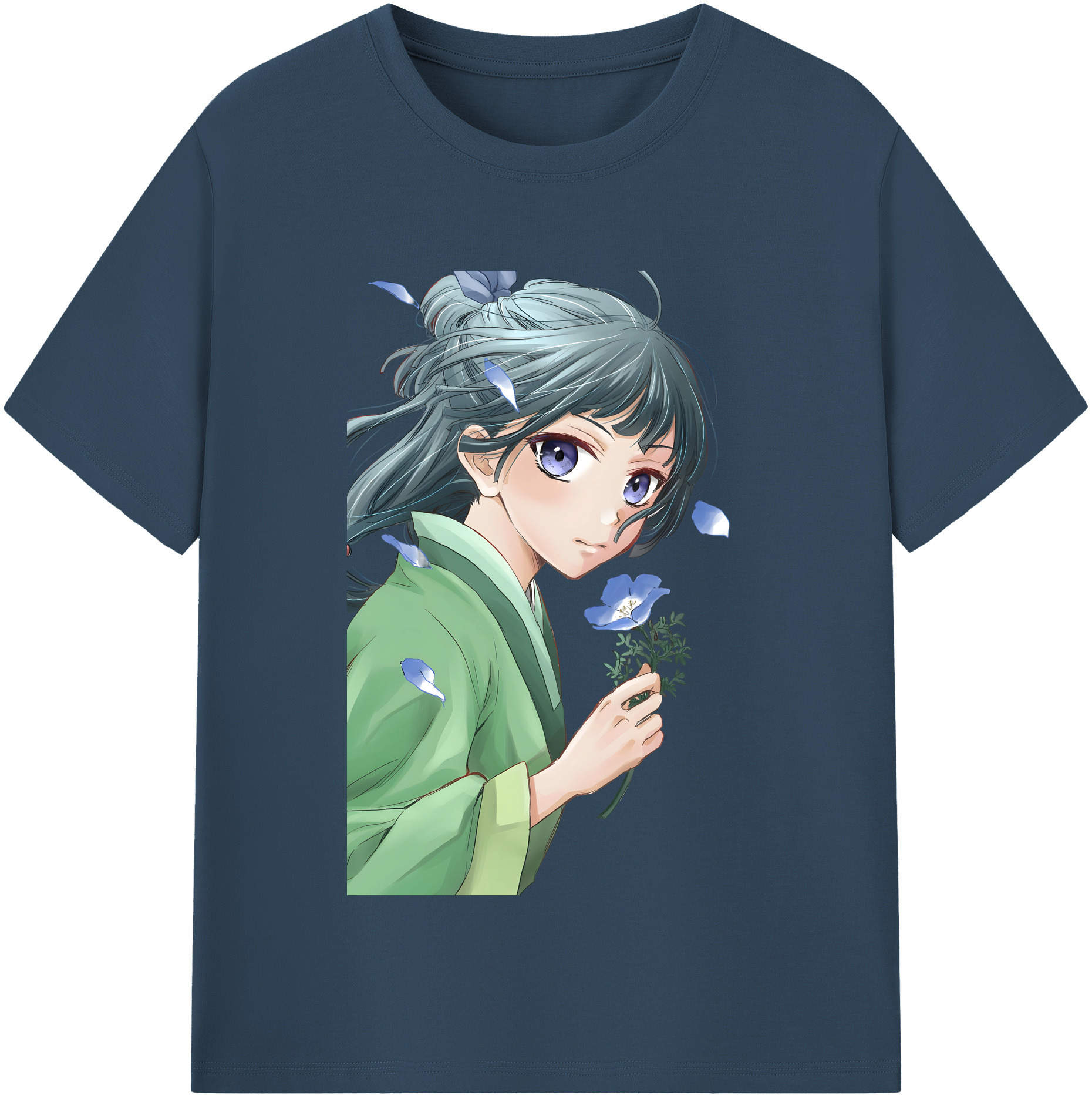 （画像用） 薬屋のひとりごと The Apothecary Diaries 綿100％半袖Tシャツ（フロントプリント）