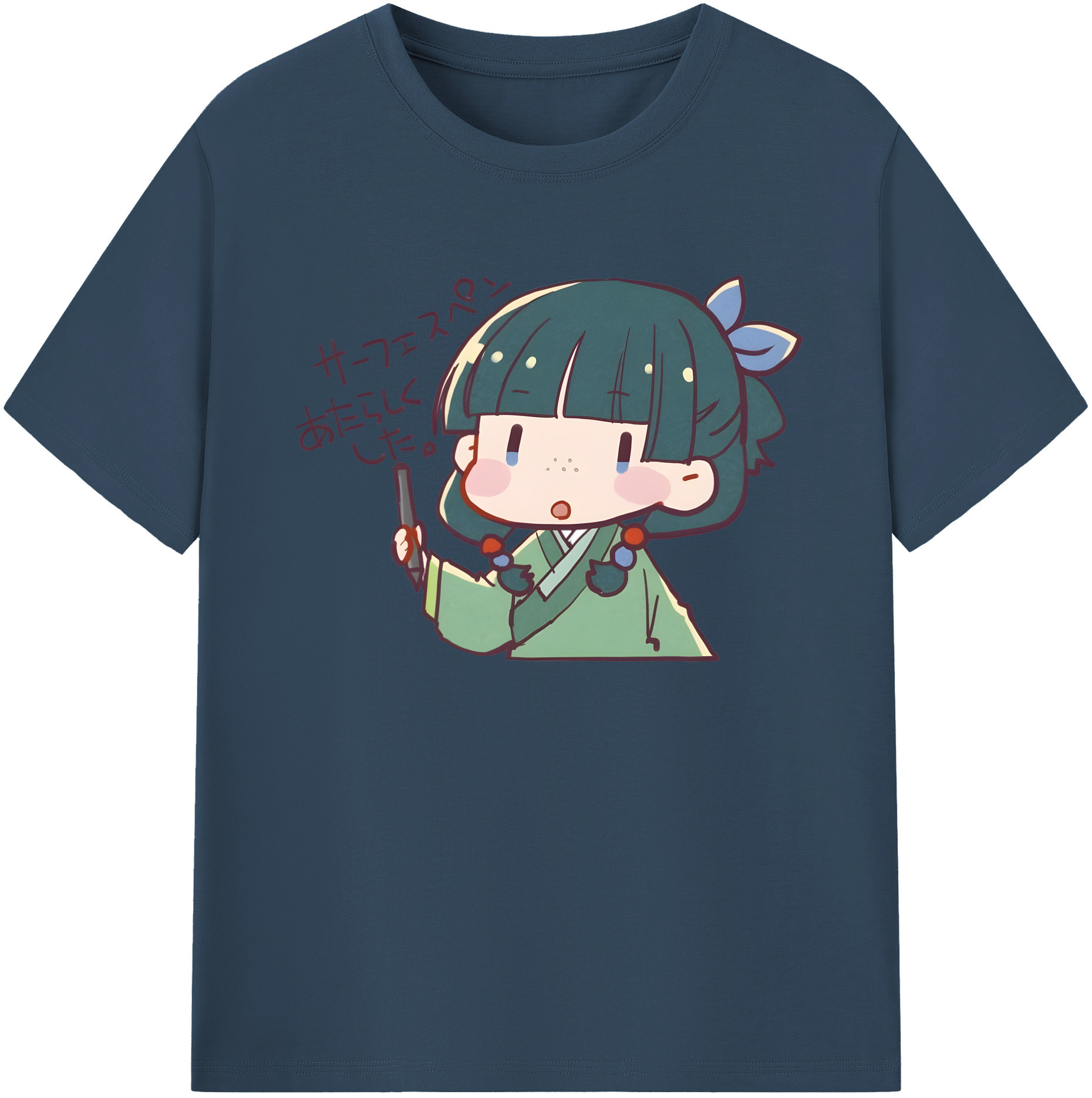 （画像用） 薬屋のひとりごと The Apothecary Diaries 綿100％半袖Tシャツ（フロントプリント）