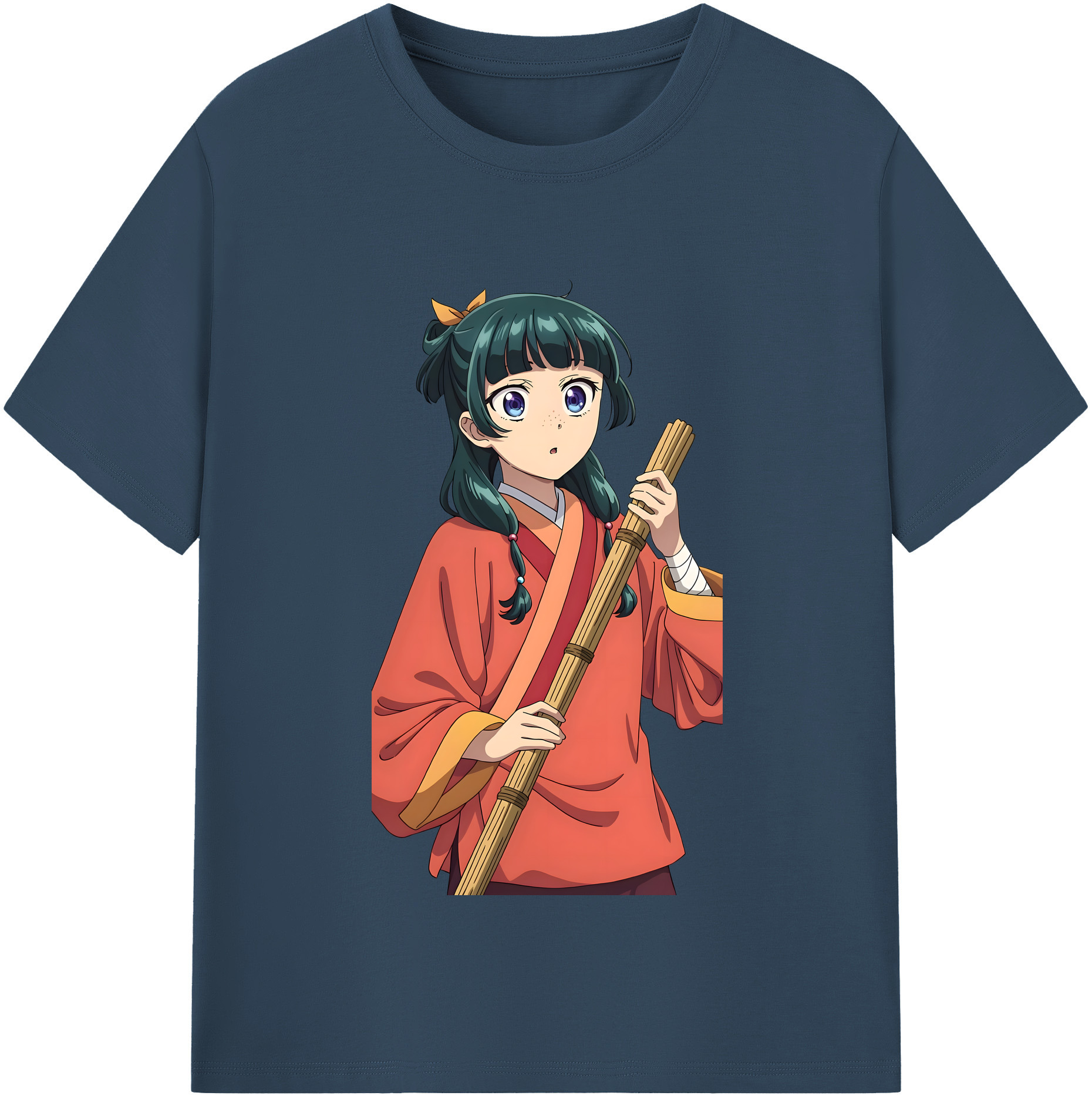 （画像用） 薬屋のひとりごと The Apothecary Diaries 綿100％半袖Tシャツ（フロントプリント）