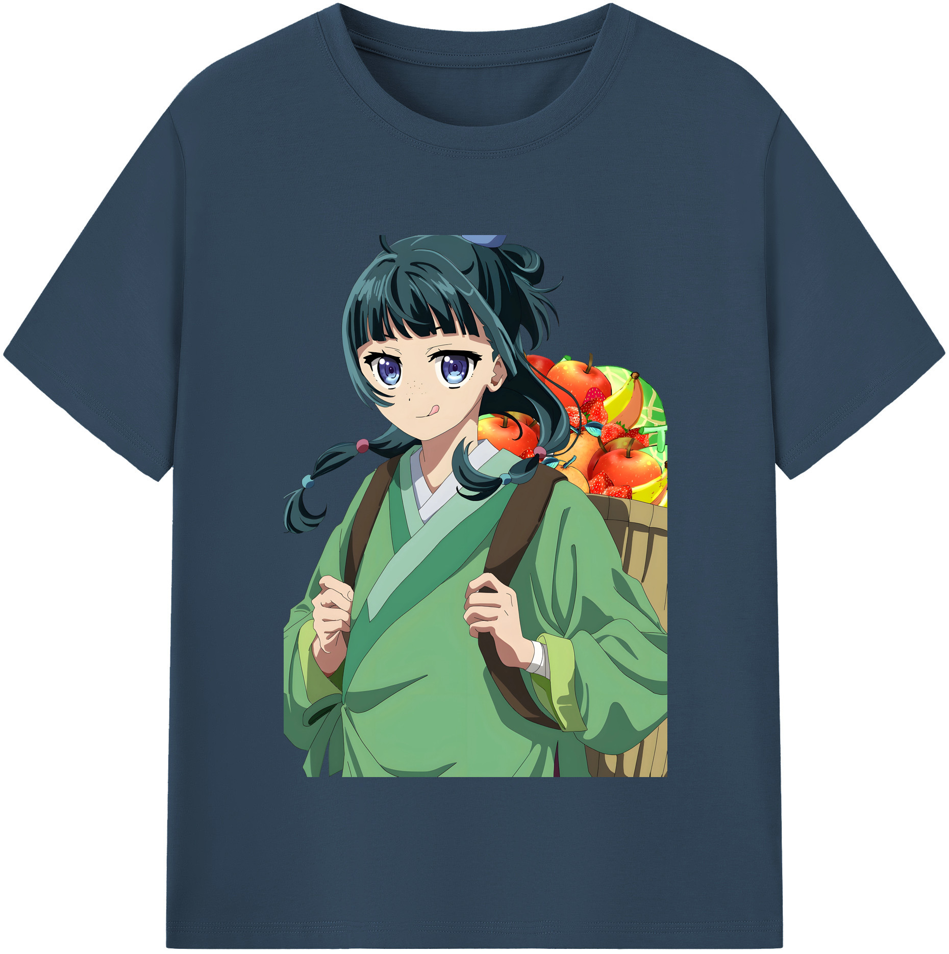（画像用） 薬屋のひとりごと The Apothecary Diaries 綿100％半袖Tシャツ（フロントプリント）