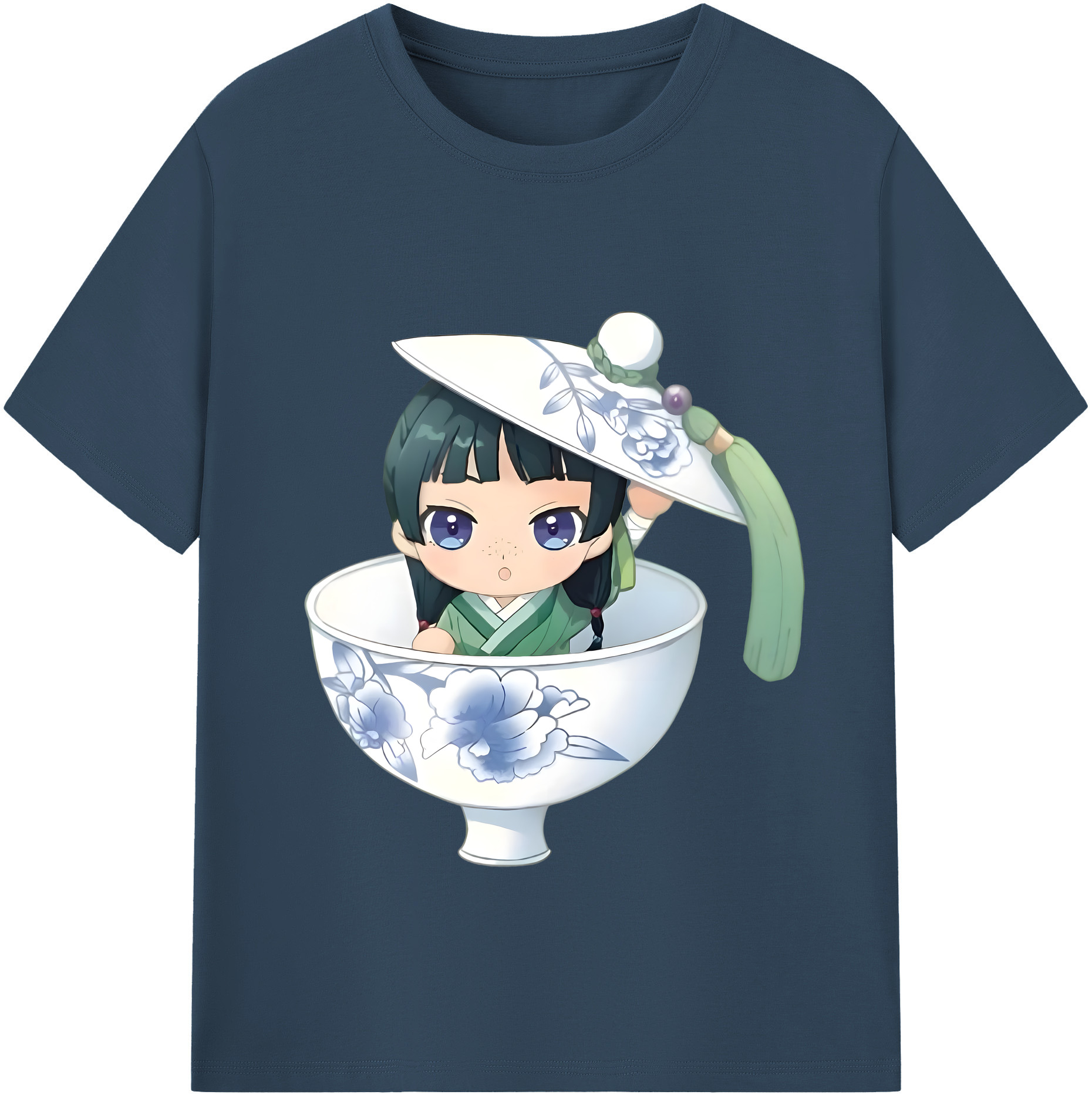 （画像用） 薬屋のひとりごと The Apothecary Diaries 綿100％半袖Tシャツ（フロントプリント）