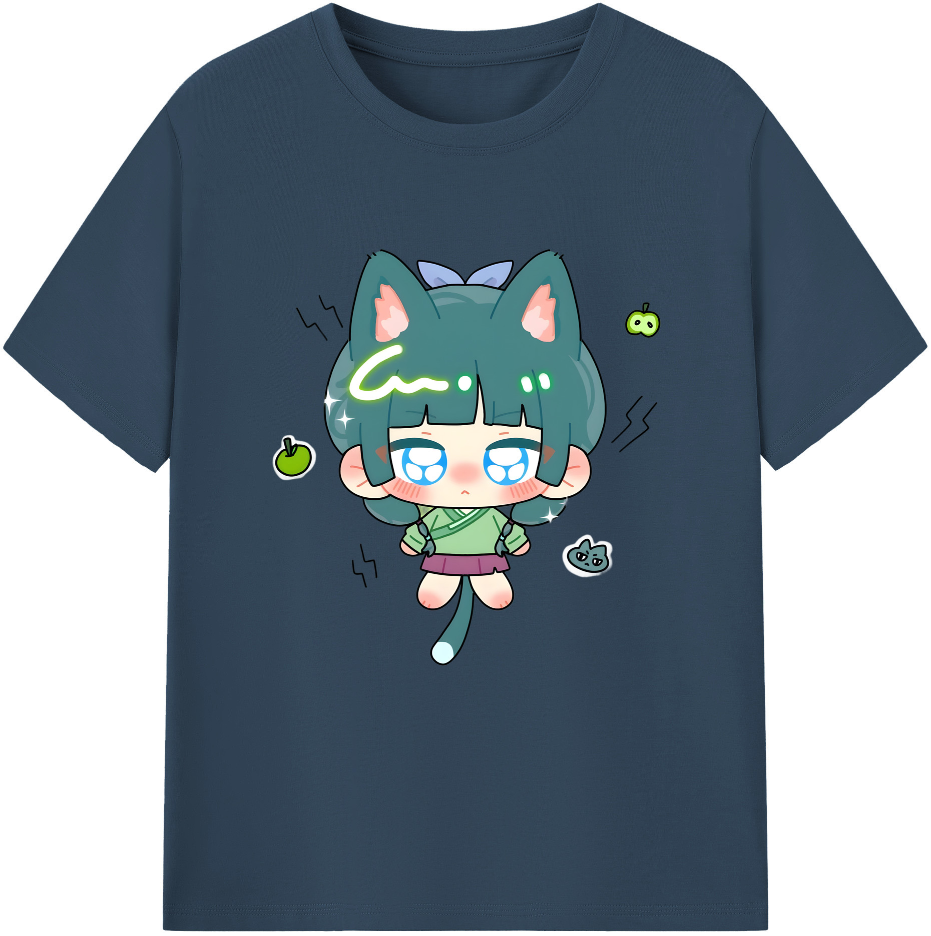 （画像用） 薬屋のひとりごと The Apothecary Diaries 綿100％半袖Tシャツ（フロントプリント）