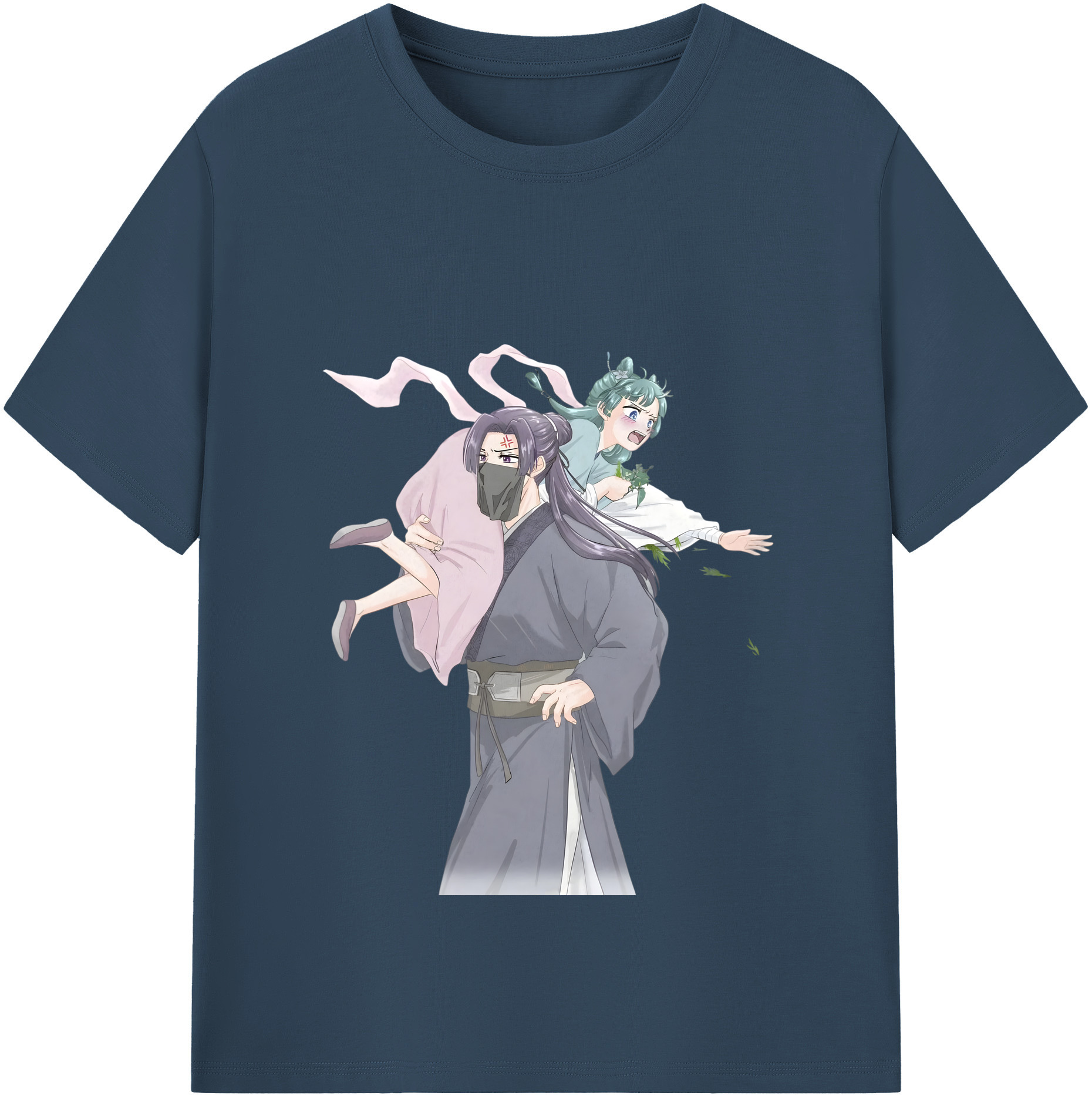 （画像用） 薬屋のひとりごと The Apothecary Diaries 綿100％半袖Tシャツ（フロントプリント）