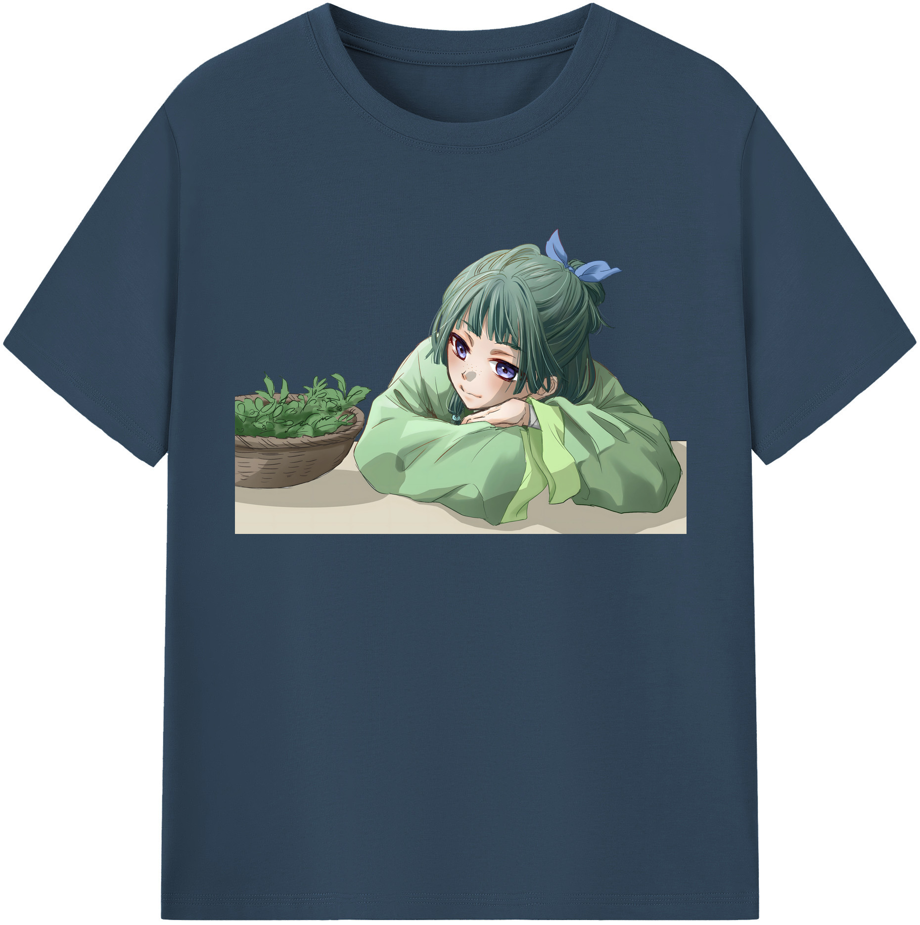 （画像用） 薬屋のひとりごと The Apothecary Diaries 綿100％半袖Tシャツ（フロントプリント）