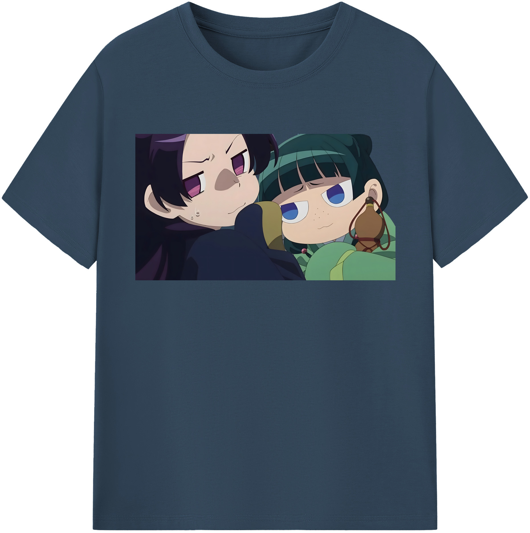 （画像用） 薬屋のひとりごと The Apothecary Diaries 綿100％半袖Tシャツ（フロントプリント）