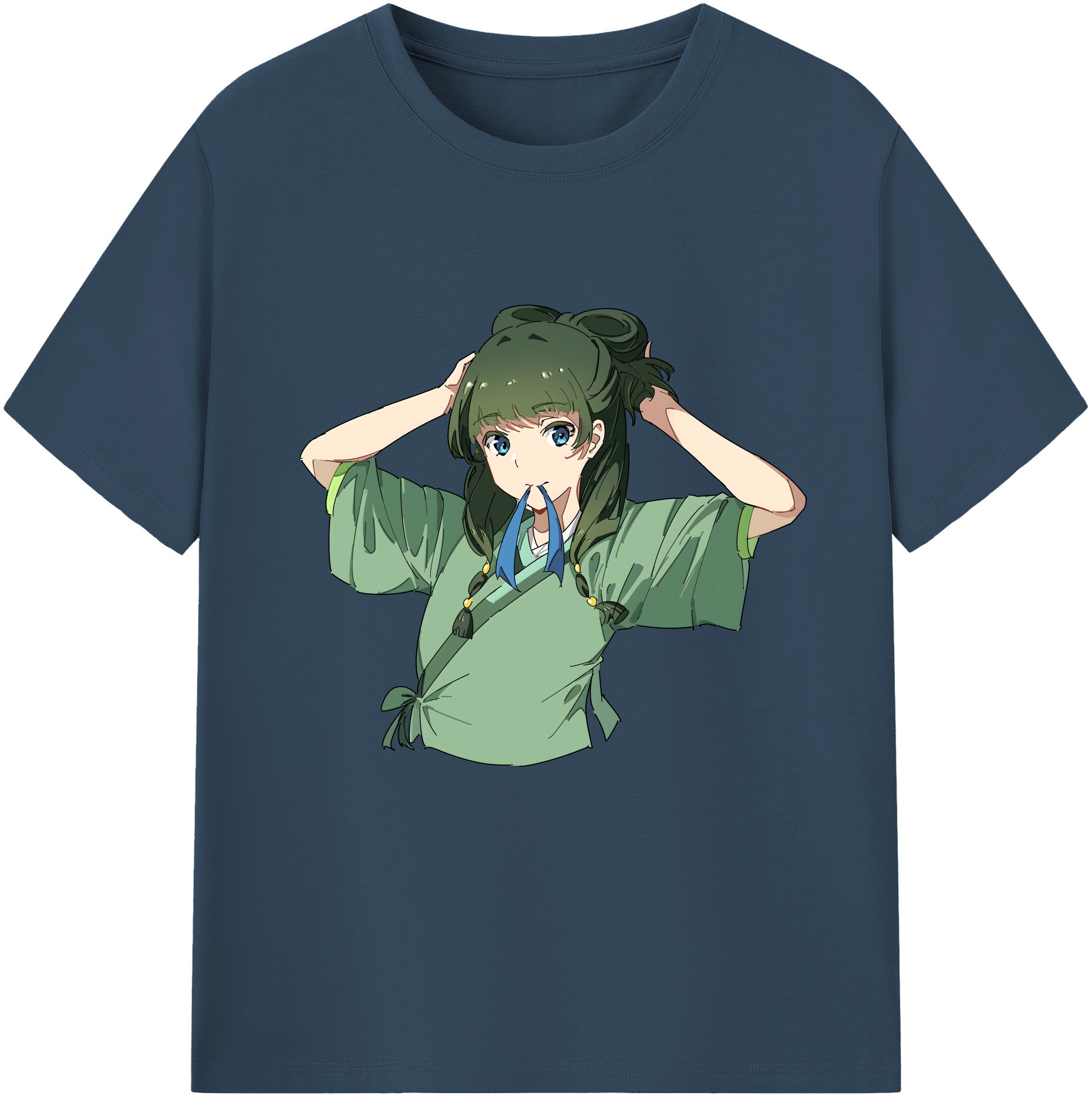 （画像用） 薬屋のひとりごと The Apothecary Diaries 綿100％半袖Tシャツ（フロントプリント）