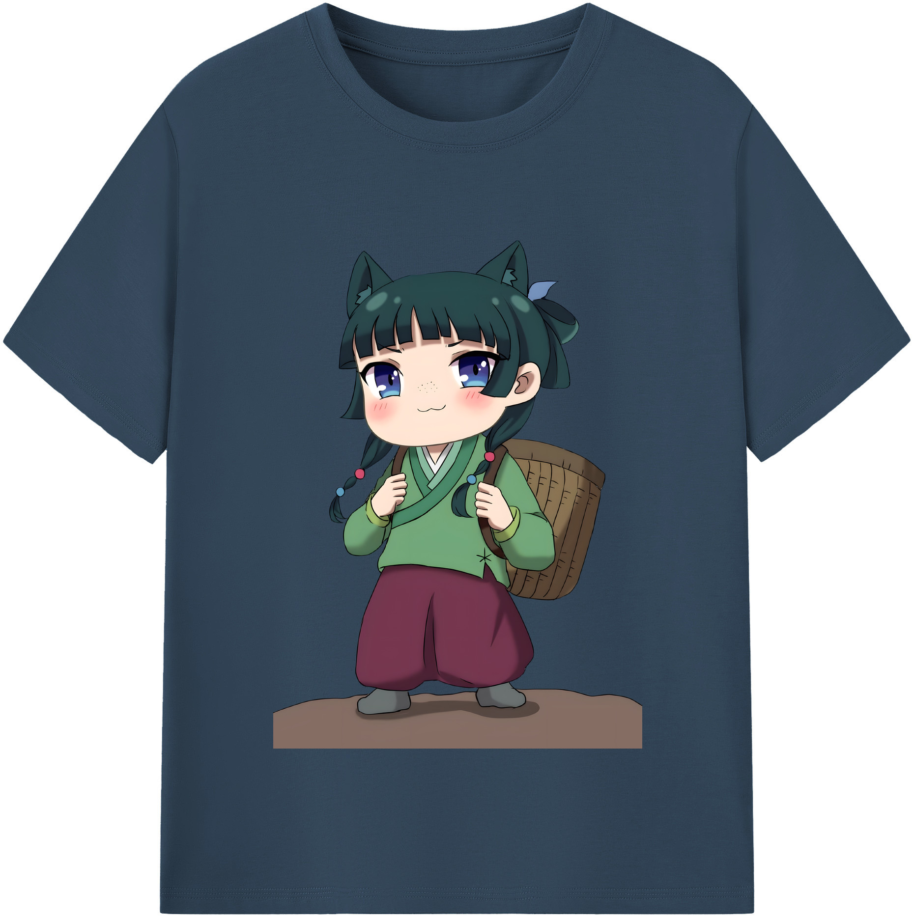 （画像用） 薬屋のひとりごと The Apothecary Diaries 綿100％半袖Tシャツ（フロントプリント）