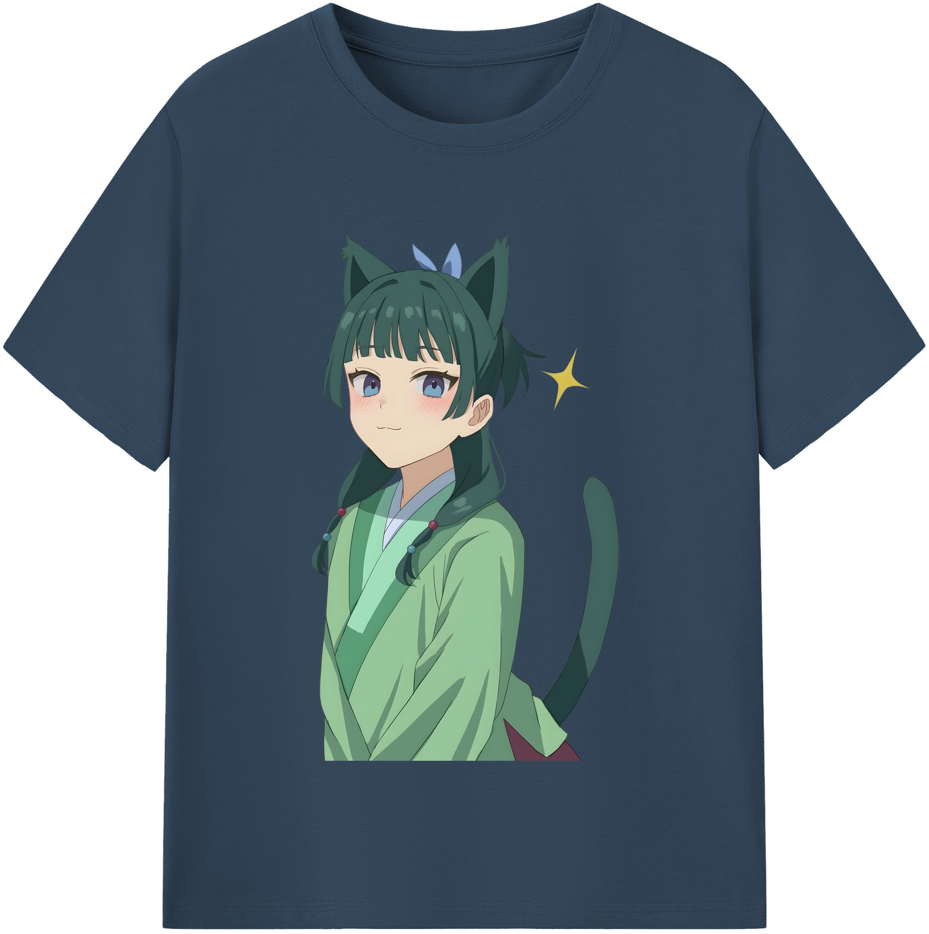 （画像用） 薬屋のひとりごと The Apothecary Diaries 綿100％半袖Tシャツ（フロントプリント）