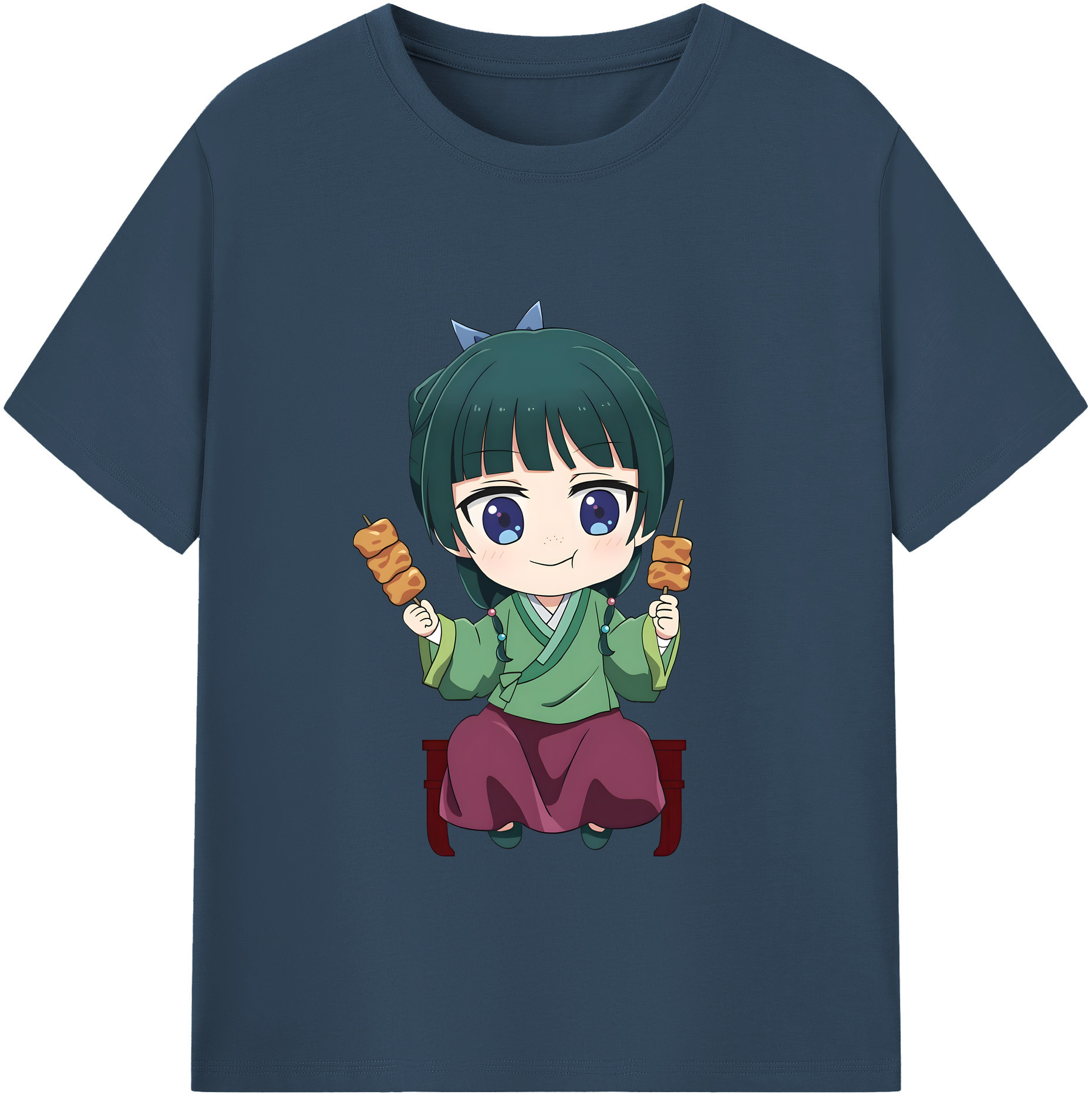 （画像用） 薬屋のひとりごと The Apothecary Diaries 綿100％半袖Tシャツ（フロントプリント）