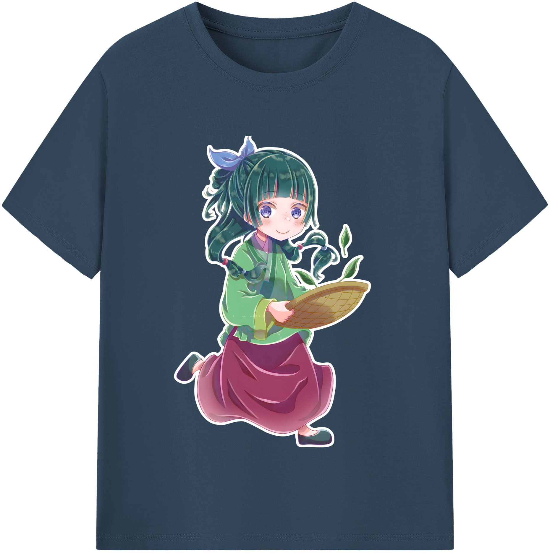 （画像用） 薬屋のひとりごと The Apothecary Diaries 綿100％半袖Tシャツ（フロントプリント）