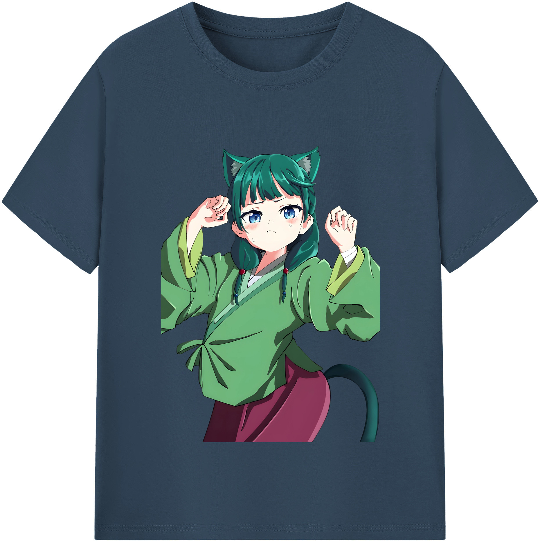 （画像用） 薬屋のひとりごと The Apothecary Diaries 綿100％半袖Tシャツ（フロントプリント）