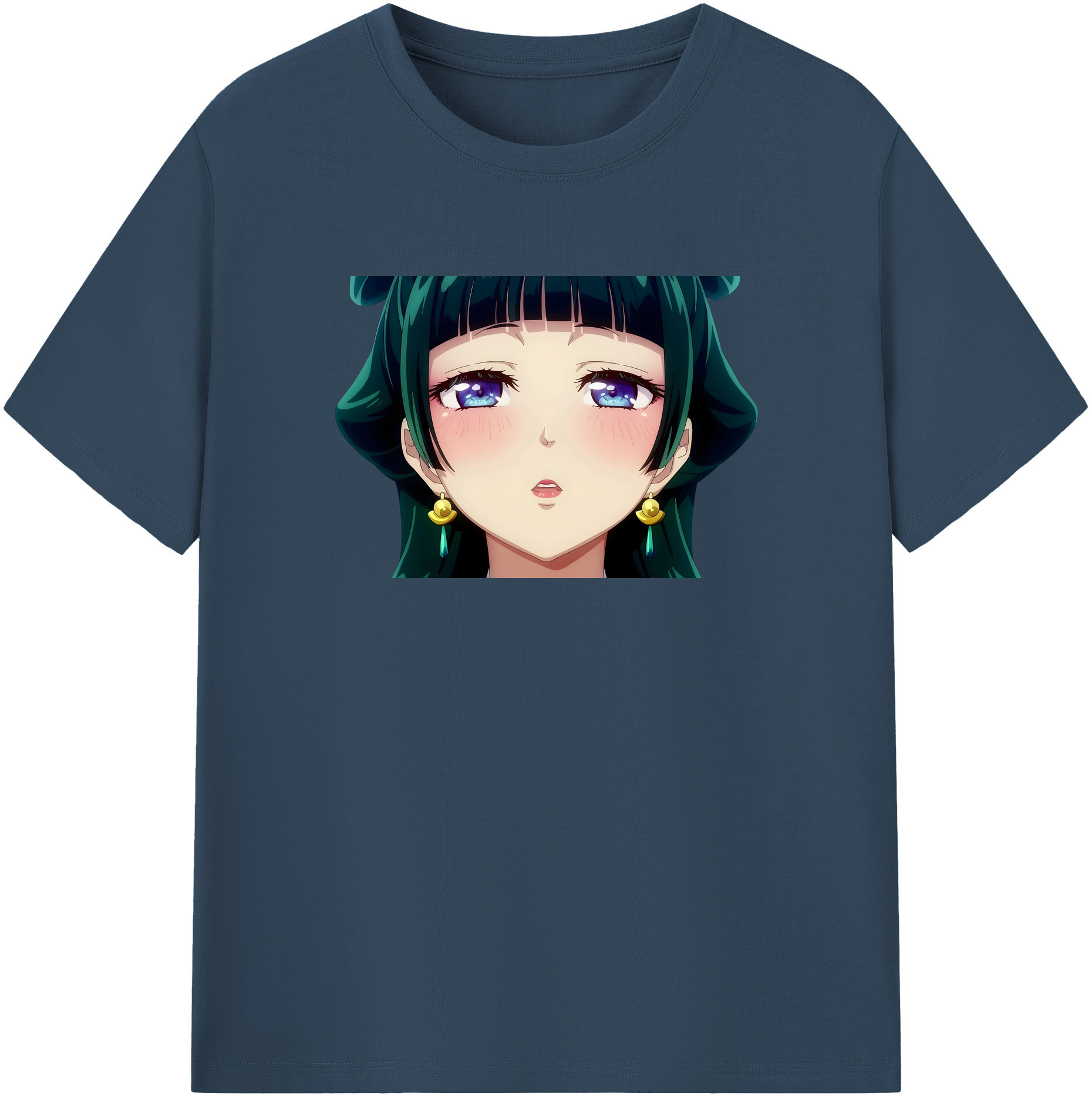 （画像用） 薬屋のひとりごと The Apothecary Diaries 綿100％半袖Tシャツ（フロントプリント）