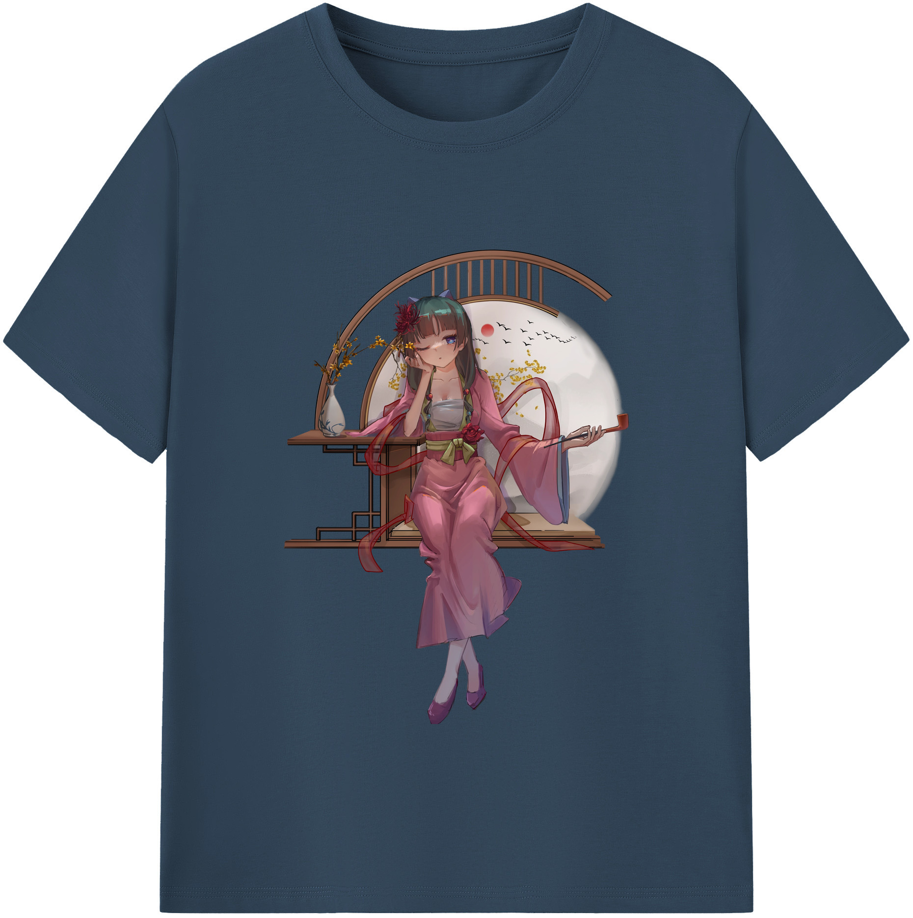 （画像用） 薬屋のひとりごと The Apothecary Diaries 綿100％半袖Tシャツ（フロントプリント）