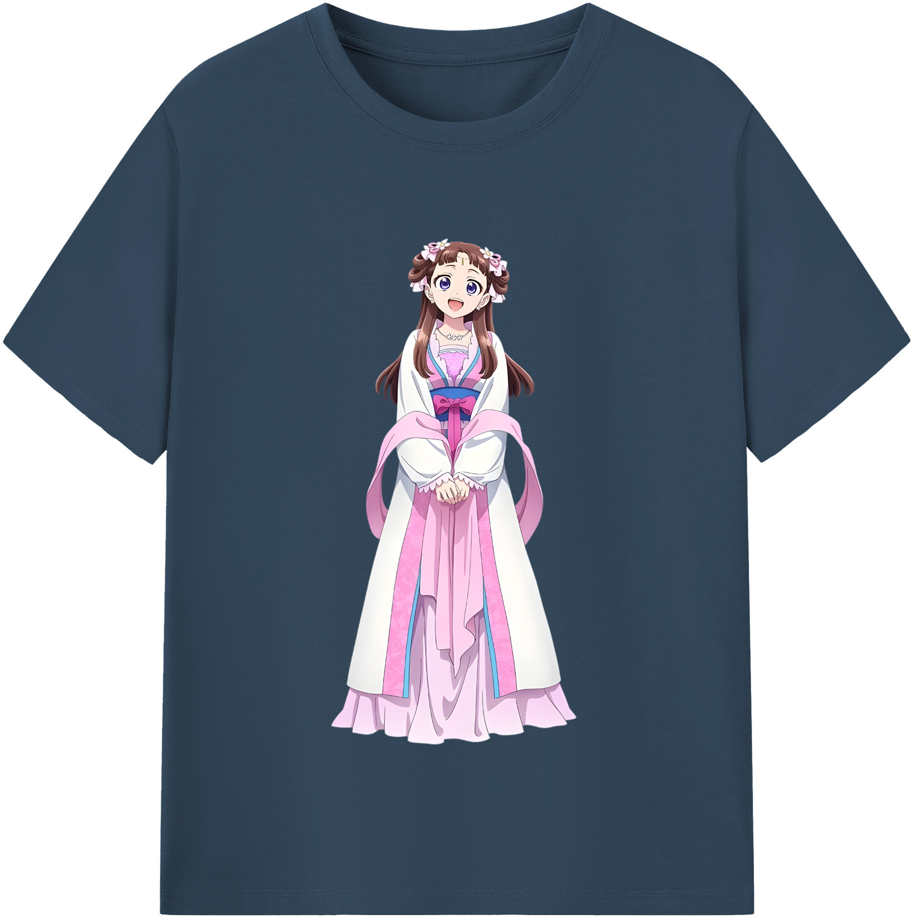 （画像用） 薬屋のひとりごと The Apothecary Diaries 綿100％半袖Tシャツ（フロントプリント）