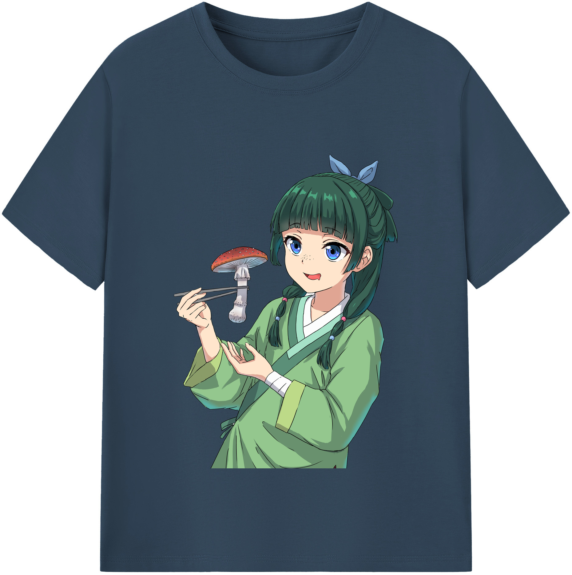 （画像用） 薬屋のひとりごと The Apothecary Diaries 綿100％半袖Tシャツ（フロントプリント）
