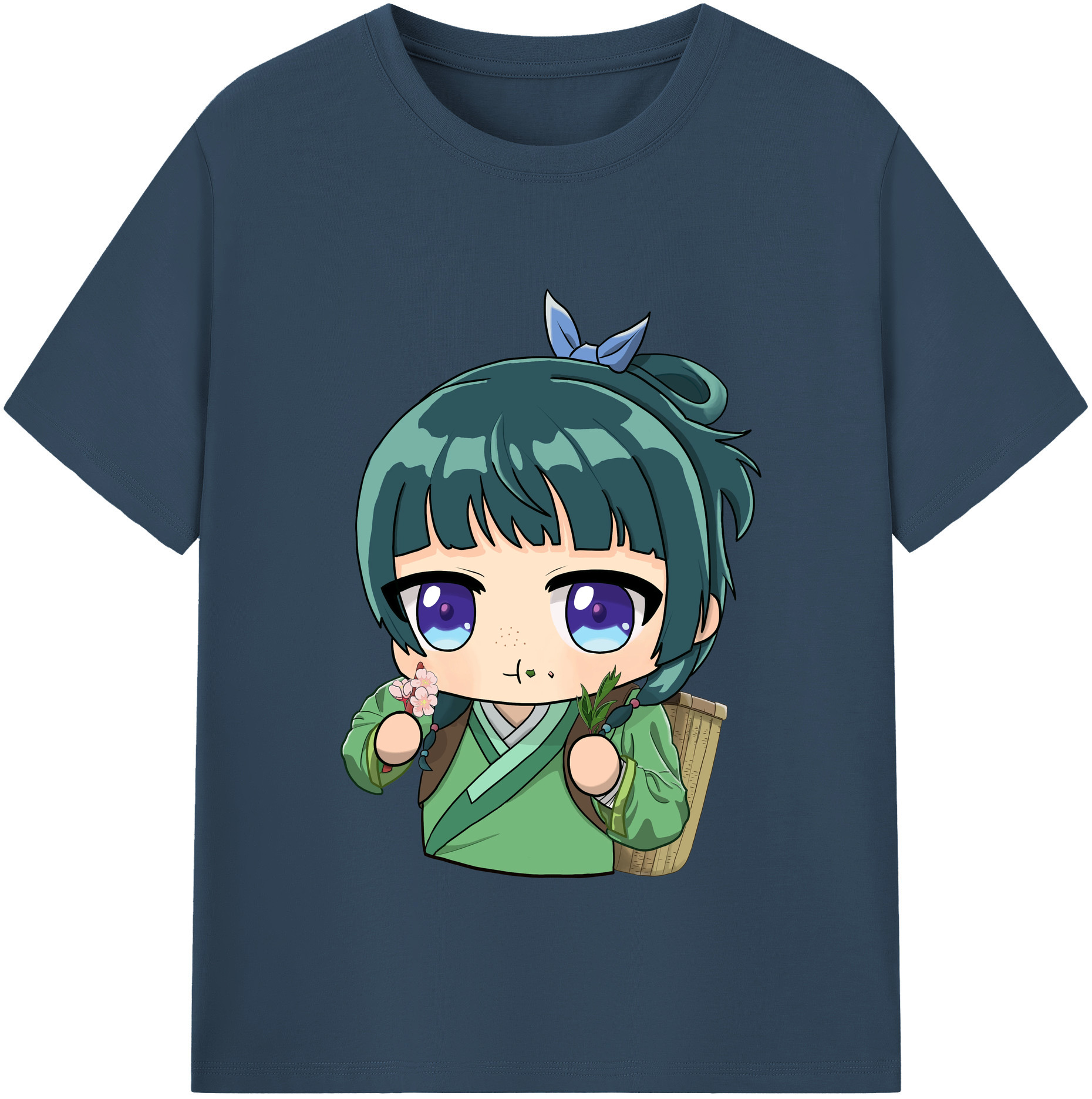 （画像用） 薬屋のひとりごと The Apothecary Diaries 綿100％半袖Tシャツ（フロントプリント）