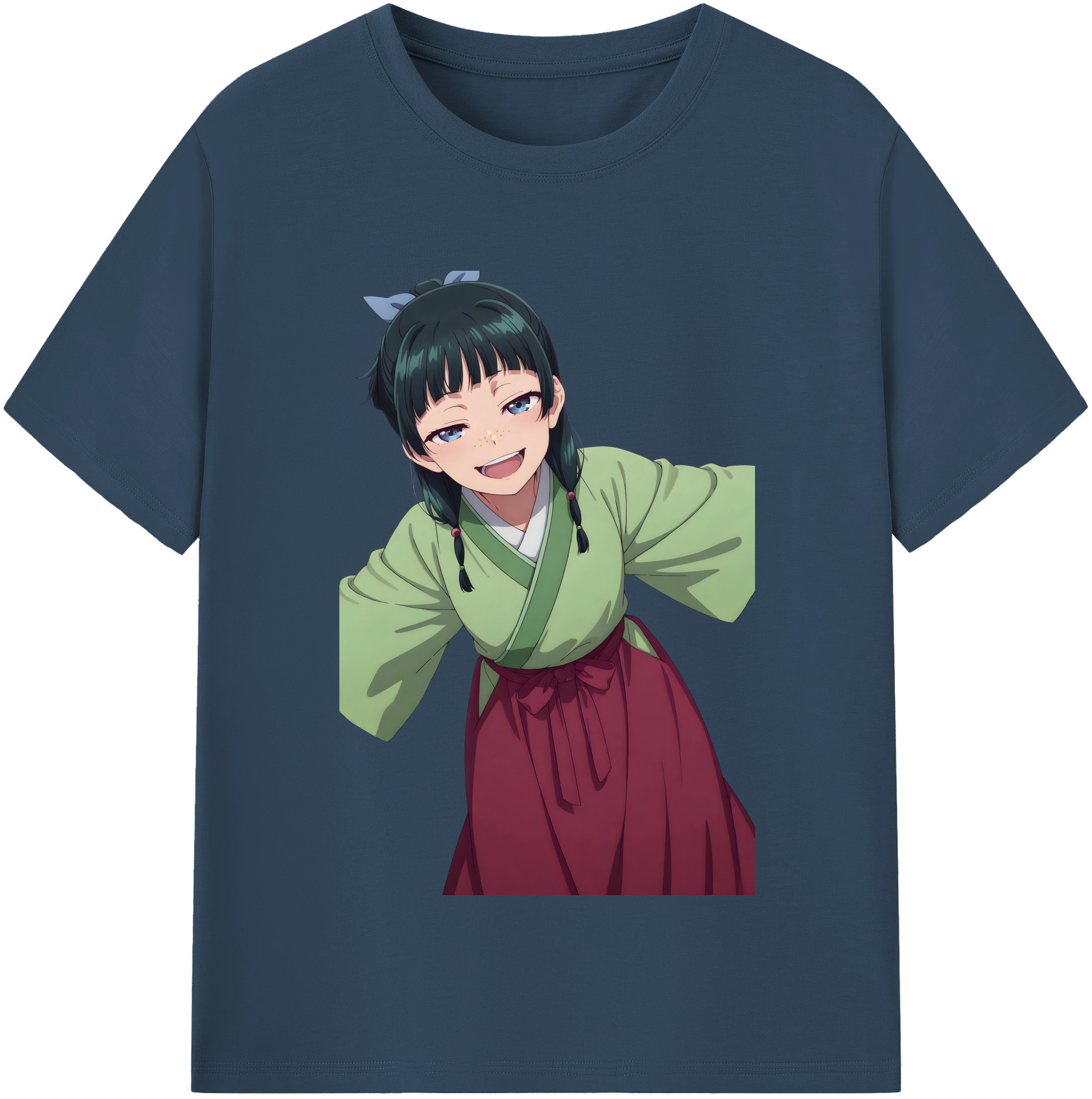 （画像用） 薬屋のひとりごと The Apothecary Diaries 綿100％半袖Tシャツ（フロントプリント）