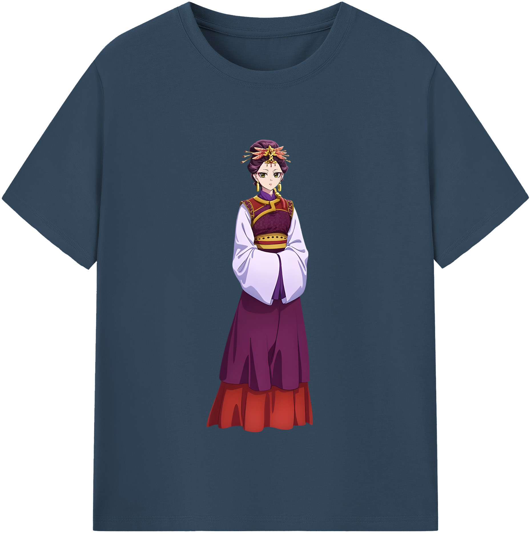 （画像用） 薬屋のひとりごと The Apothecary Diaries 綿100％半袖Tシャツ（フロントプリント）