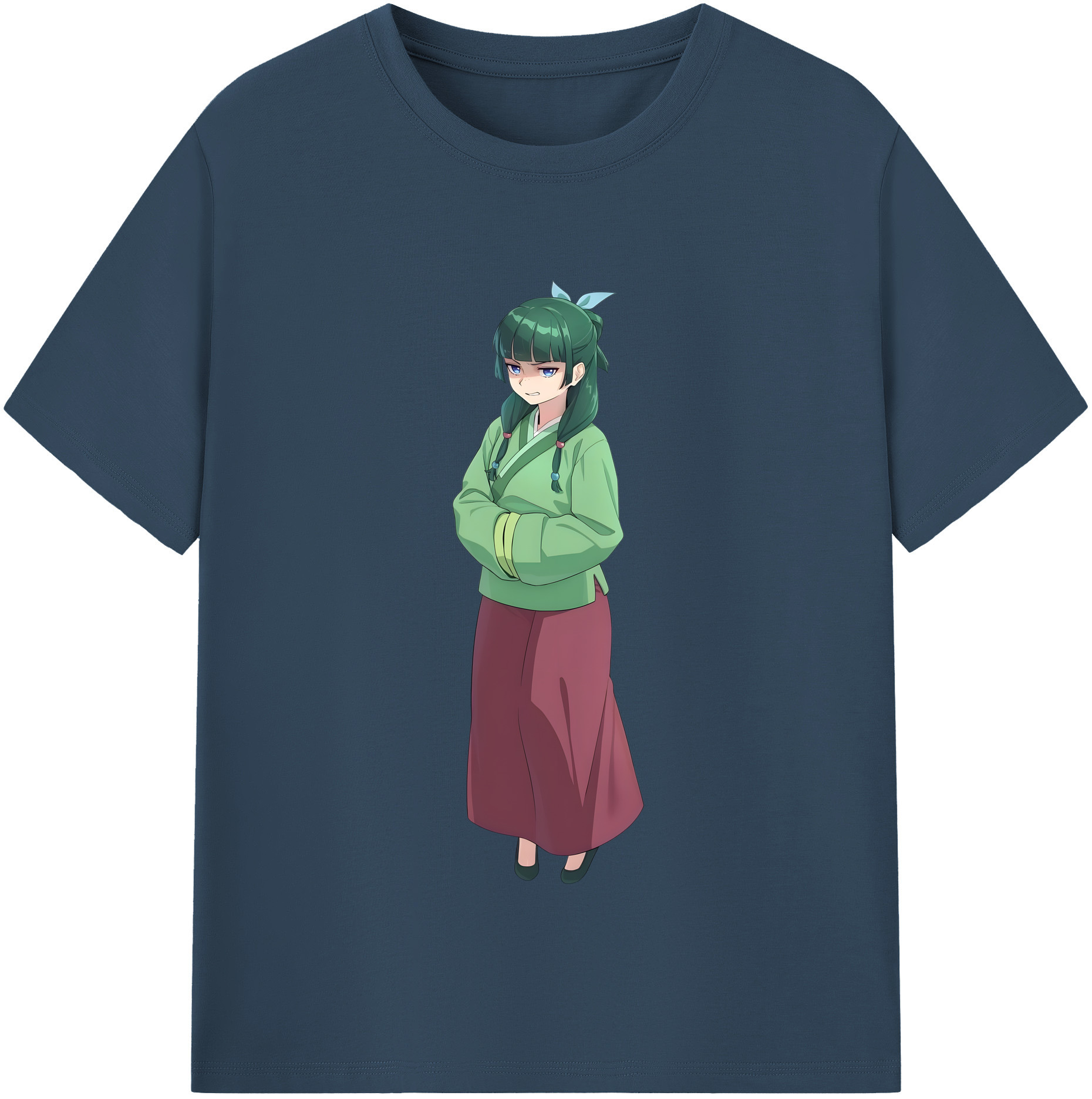 （画像用） 薬屋のひとりごと The Apothecary Diaries 綿100％半袖Tシャツ（フロントプリント）