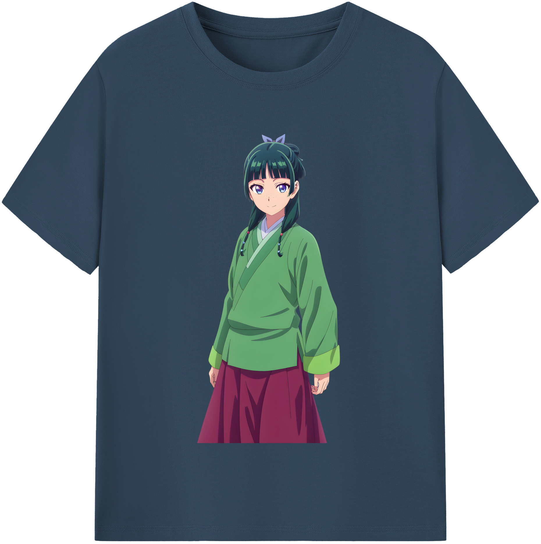 （画像用） 薬屋のひとりごと The Apothecary Diaries 綿100％半袖Tシャツ（フロントプリント）