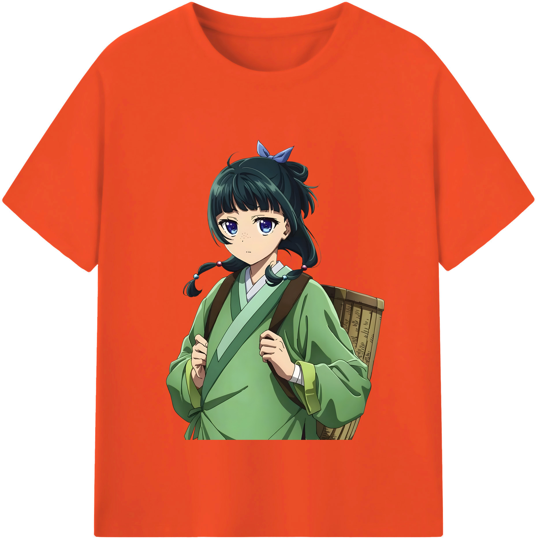 （画像用） 薬屋のひとりごと The Apothecary Diaries 綿100％半袖Tシャツ（フロントプリント）