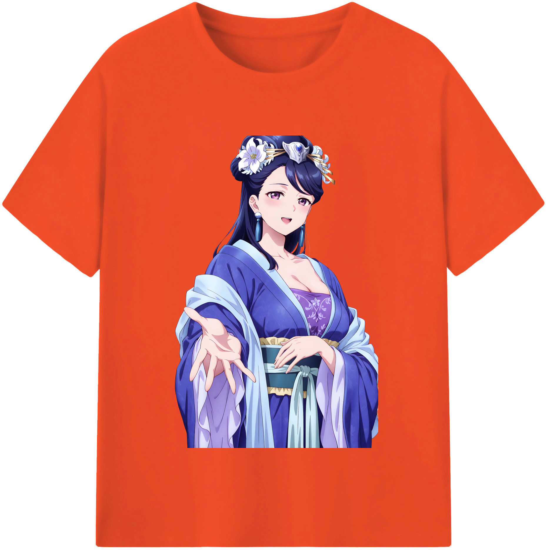 （画像用） 薬屋のひとりごと The Apothecary Diaries 綿100％半袖Tシャツ（フロントプリント）