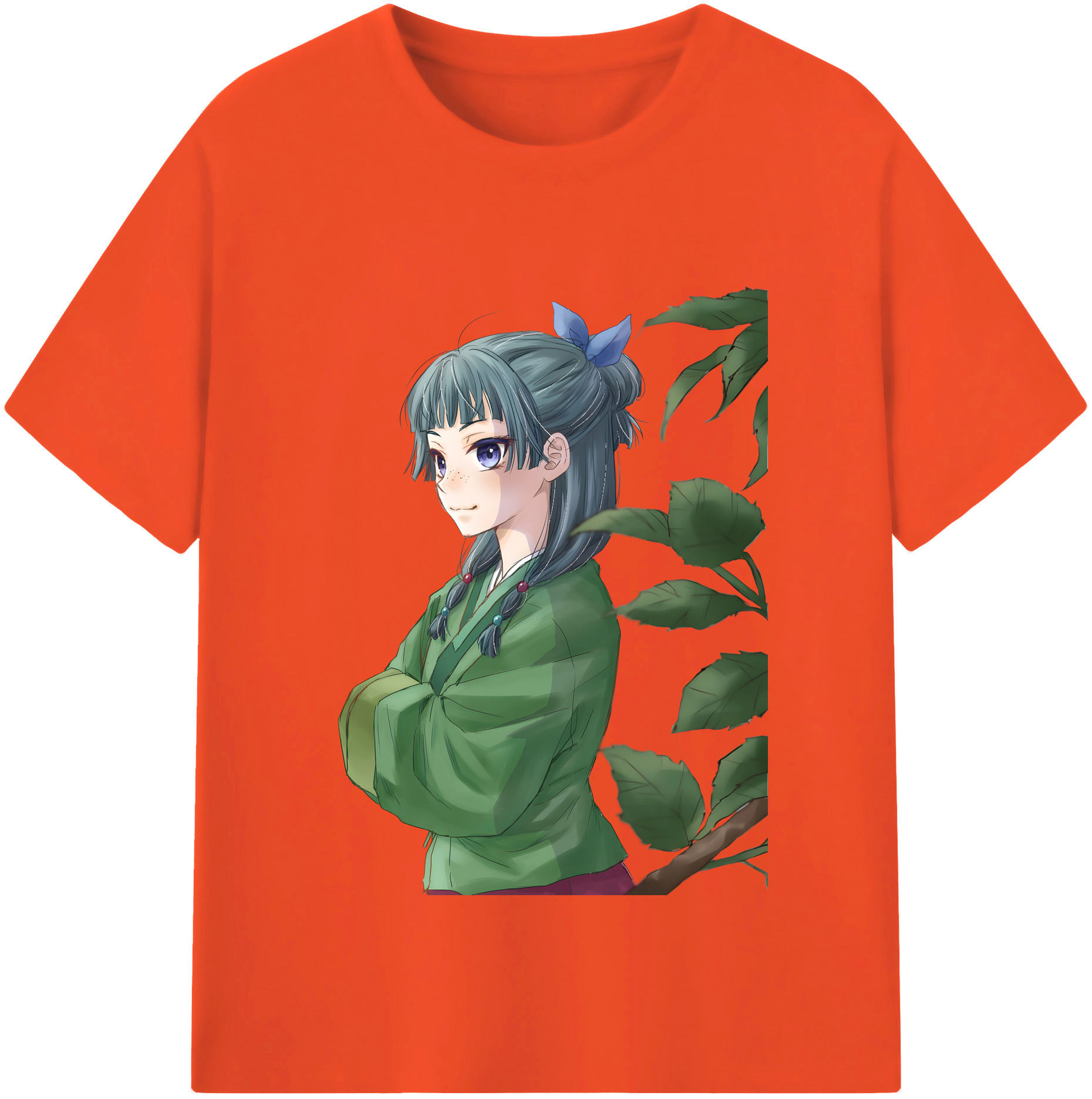 （画像用） 薬屋のひとりごと The Apothecary Diaries 綿100％半袖Tシャツ（フロントプリント）