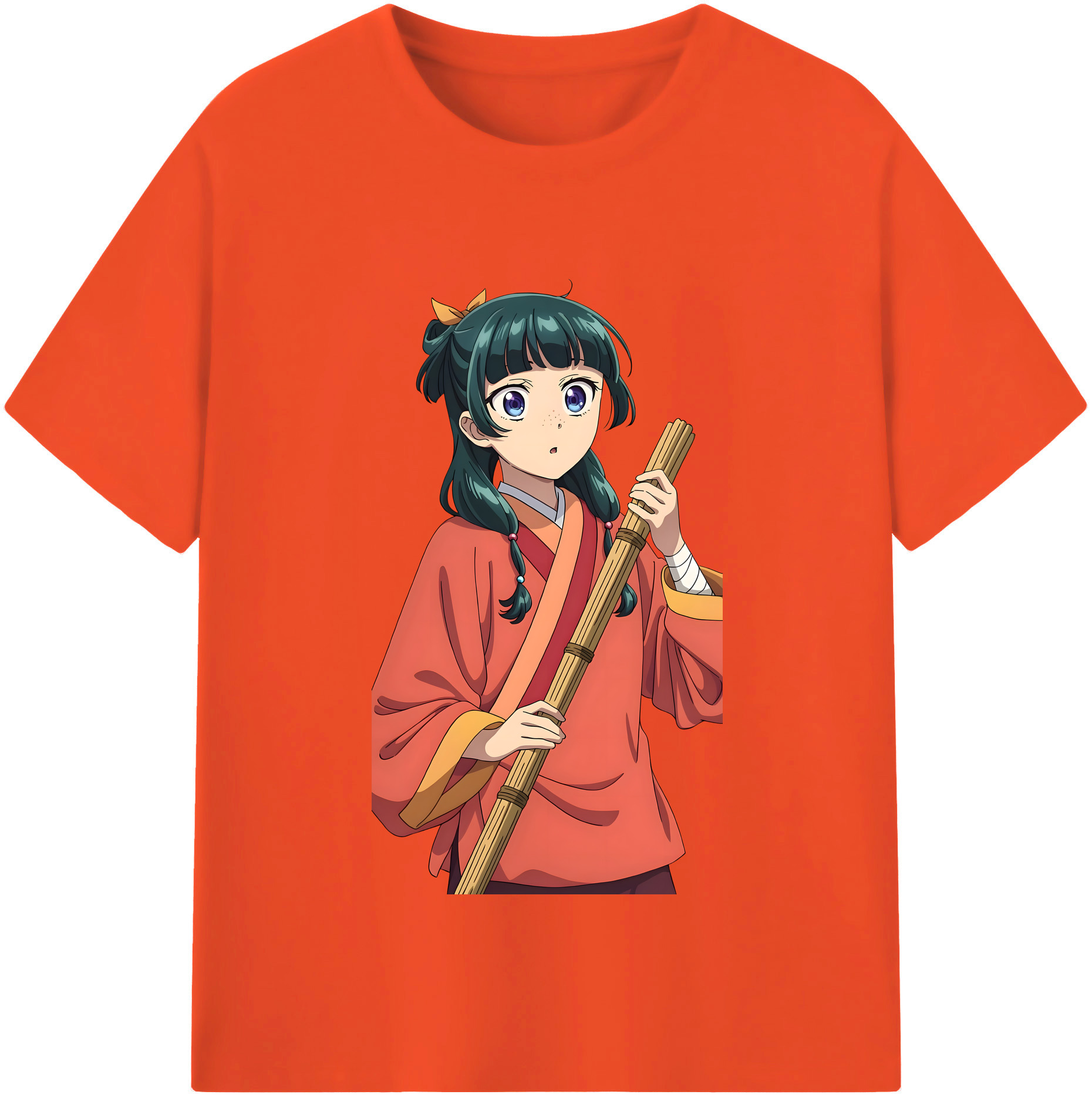 （画像用） 薬屋のひとりごと The Apothecary Diaries 綿100％半袖Tシャツ（フロントプリント）
