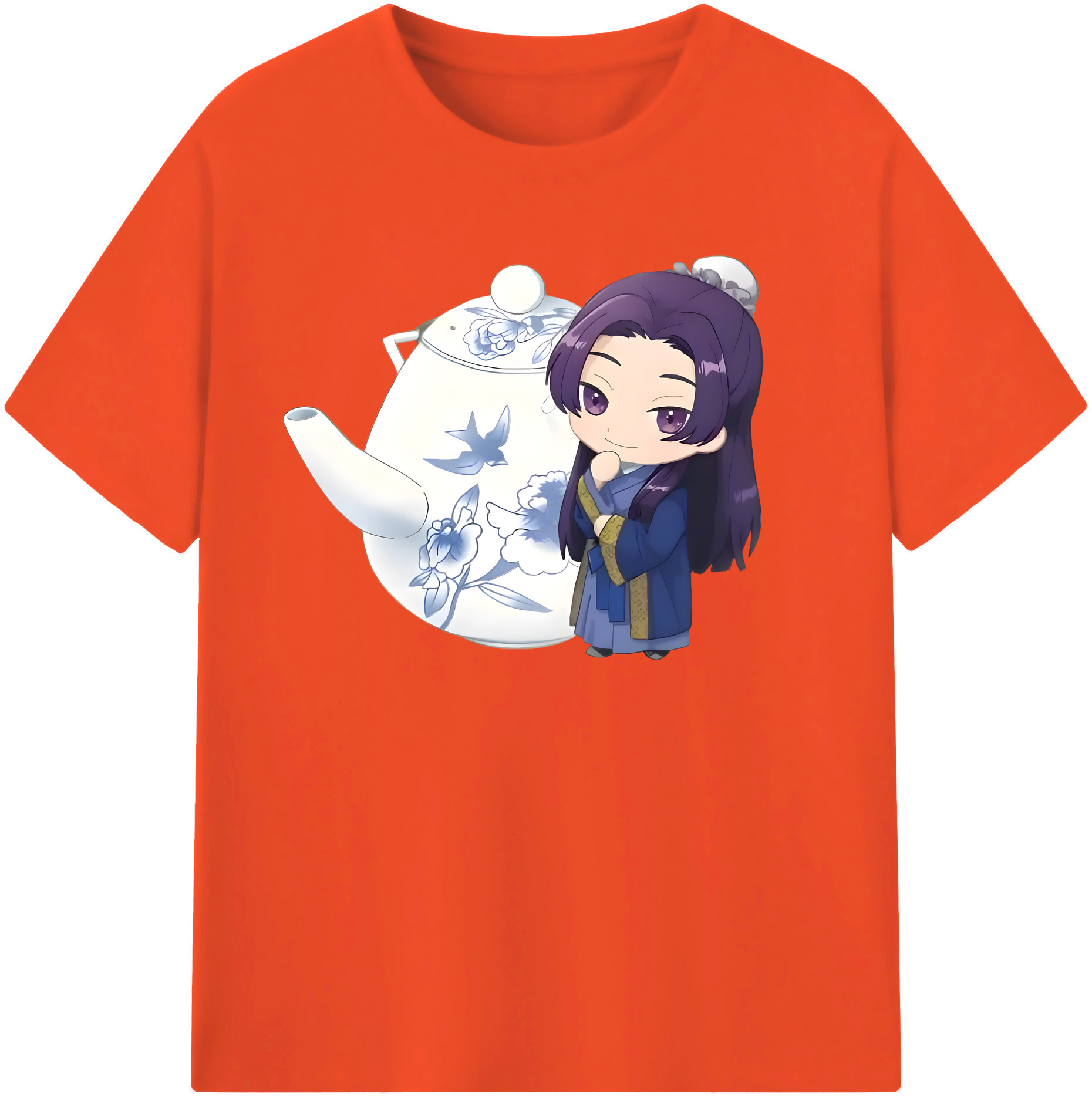 （画像用） 薬屋のひとりごと The Apothecary Diaries 綿100％半袖Tシャツ（フロントプリント）