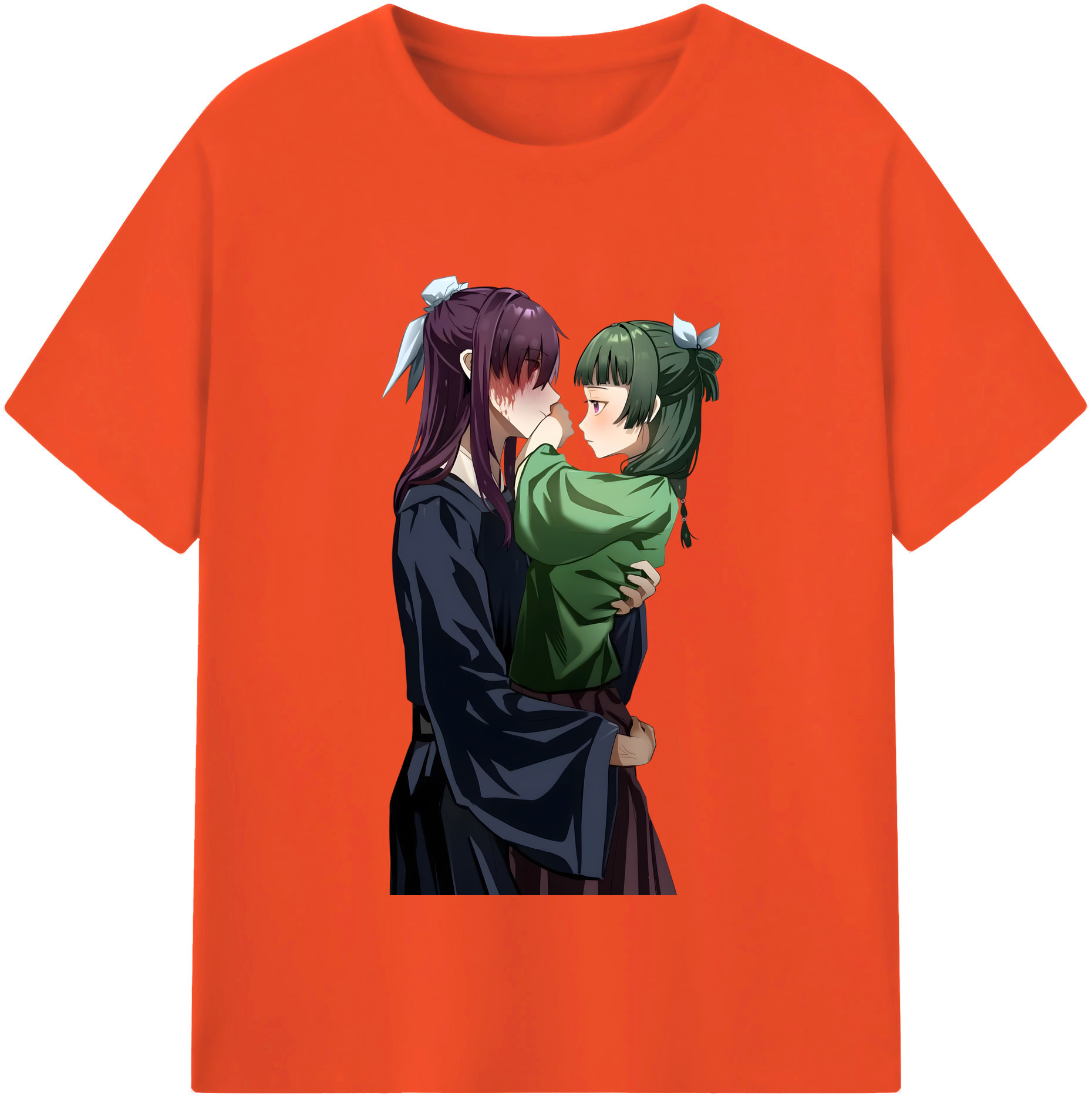 （画像用） 薬屋のひとりごと The Apothecary Diaries 綿100％半袖Tシャツ（フロントプリント）